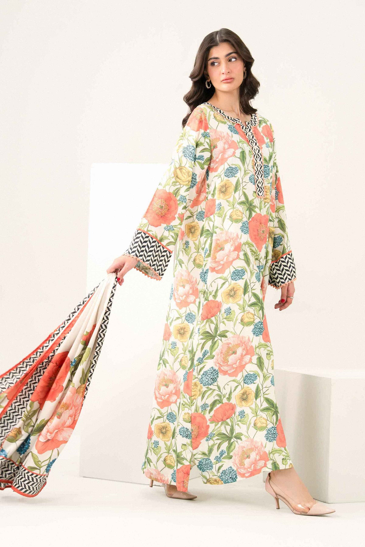 2 Piece - Printed Dress - ST2SD-JALA26WV2-1