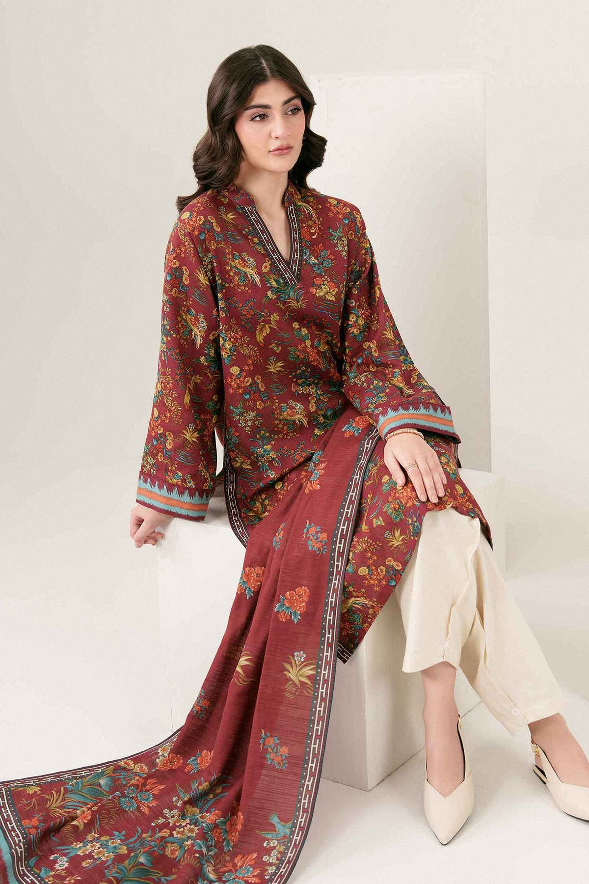 2 Piece - Printed Suit - ST2SDE-PRET26WV2-3 for Women - Pret Collection | Nishat | Shop Online