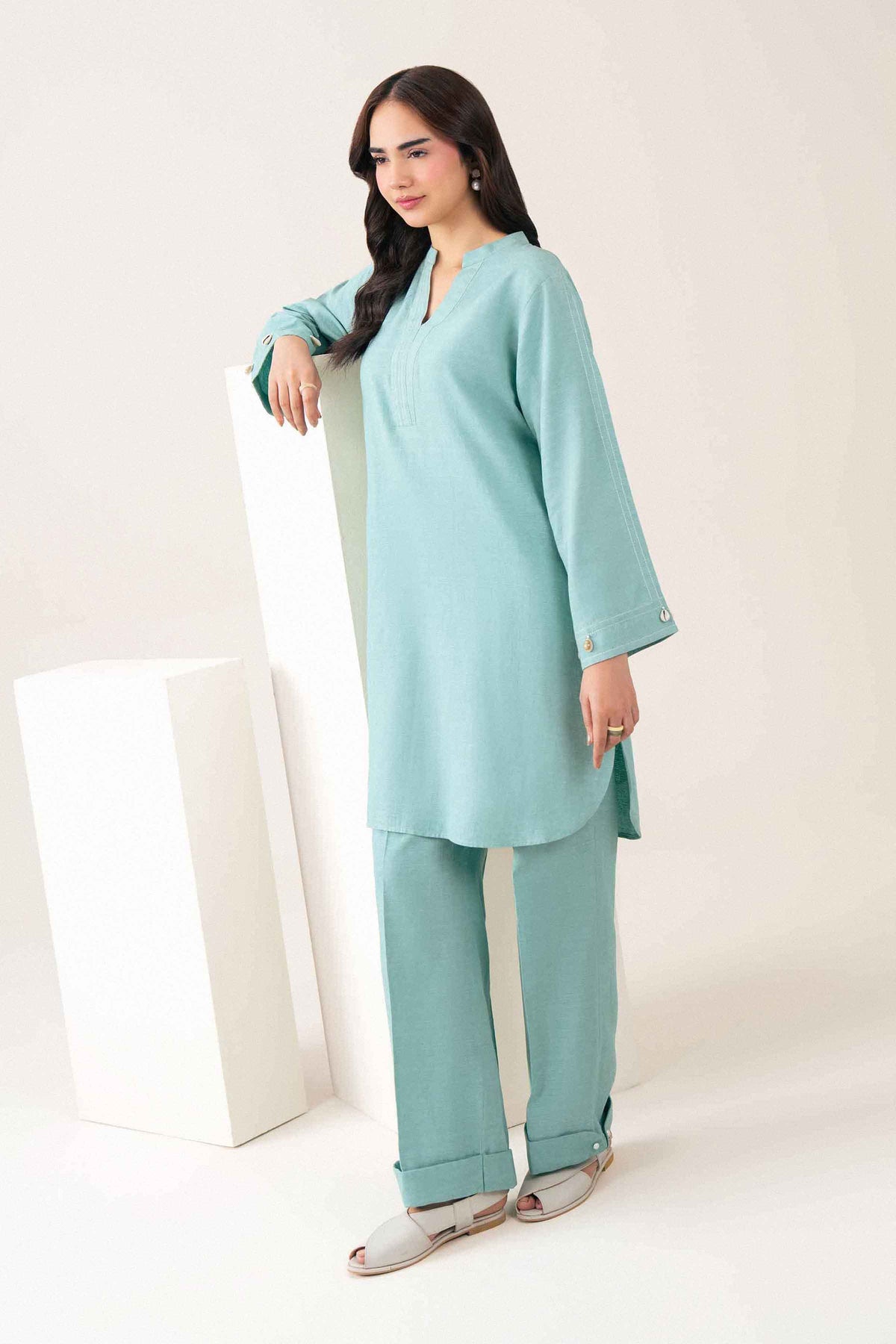 2 PIECE - SOLID SUIT - ST2ST-PRET26WV2-3 for Women - Pret Collection | Nishat | Shop Online