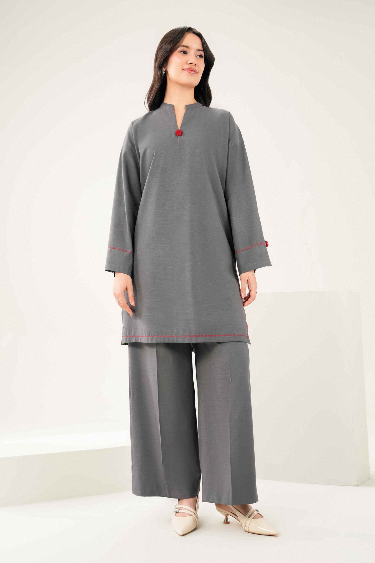 2 PIECE - SOLID SUIT - ST2ST-PRET26WV3-2 for Women - Pret Collection | Nishat | Shop Online