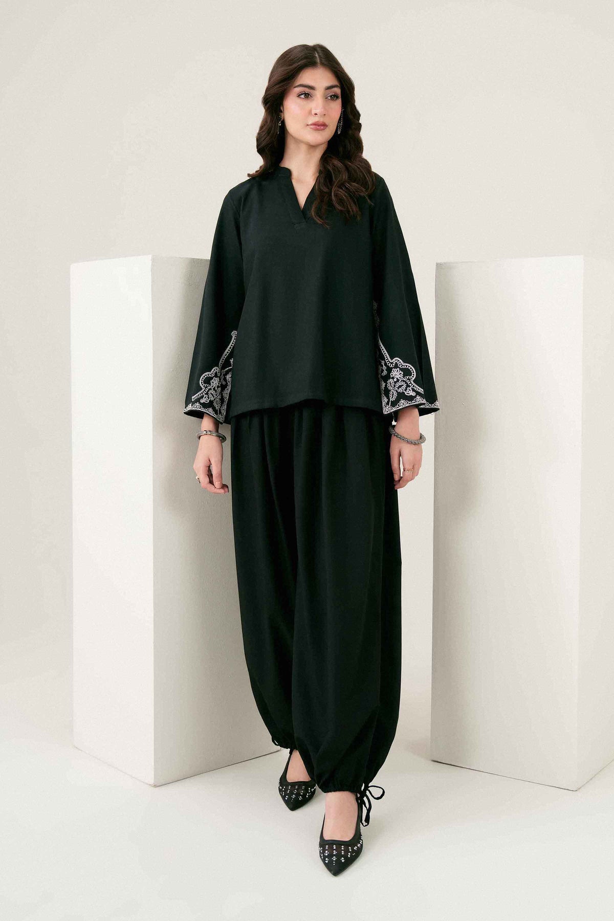 Embroidered Tunic - ST2STE-AURA26WV2-1 for Women - Pret Collection | Nishat | Shop Online