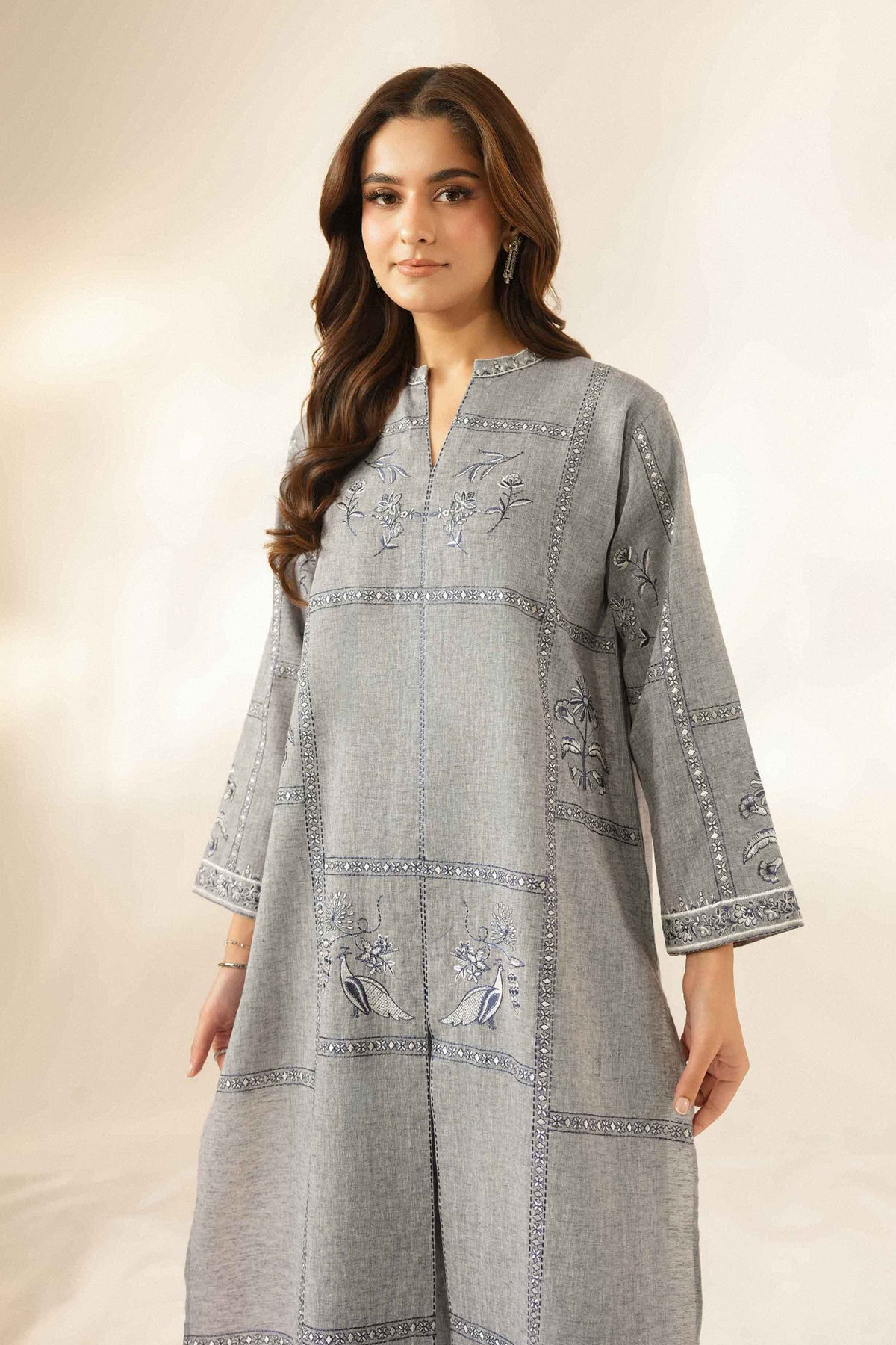 2 Piece -  Embroidered Suit - ST2STE-LUXE26WV1-26  for Women - Pret Collection | Nishat | Shop Online