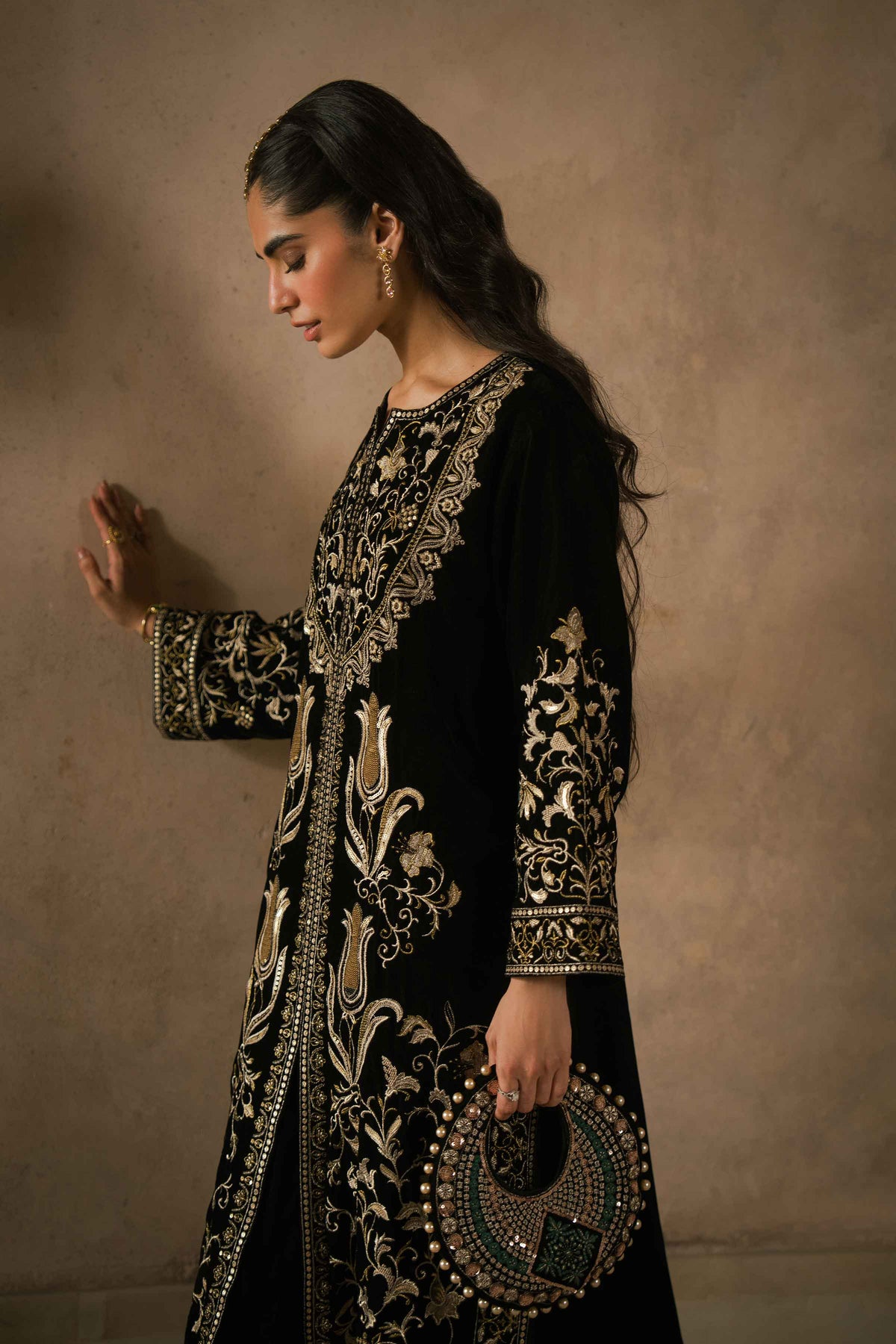 2 Piece - Embroidered Suit - ST2STE-LUXE26WV1-3