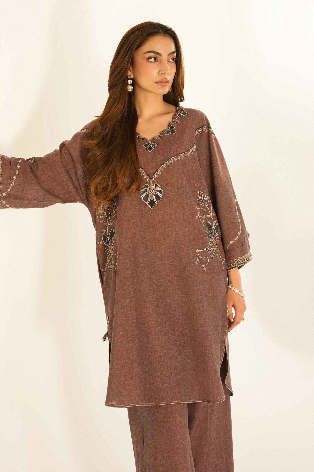 2 PIECE - EMBROIDERED SUIT - ST2STE-LUXE26WV1-30