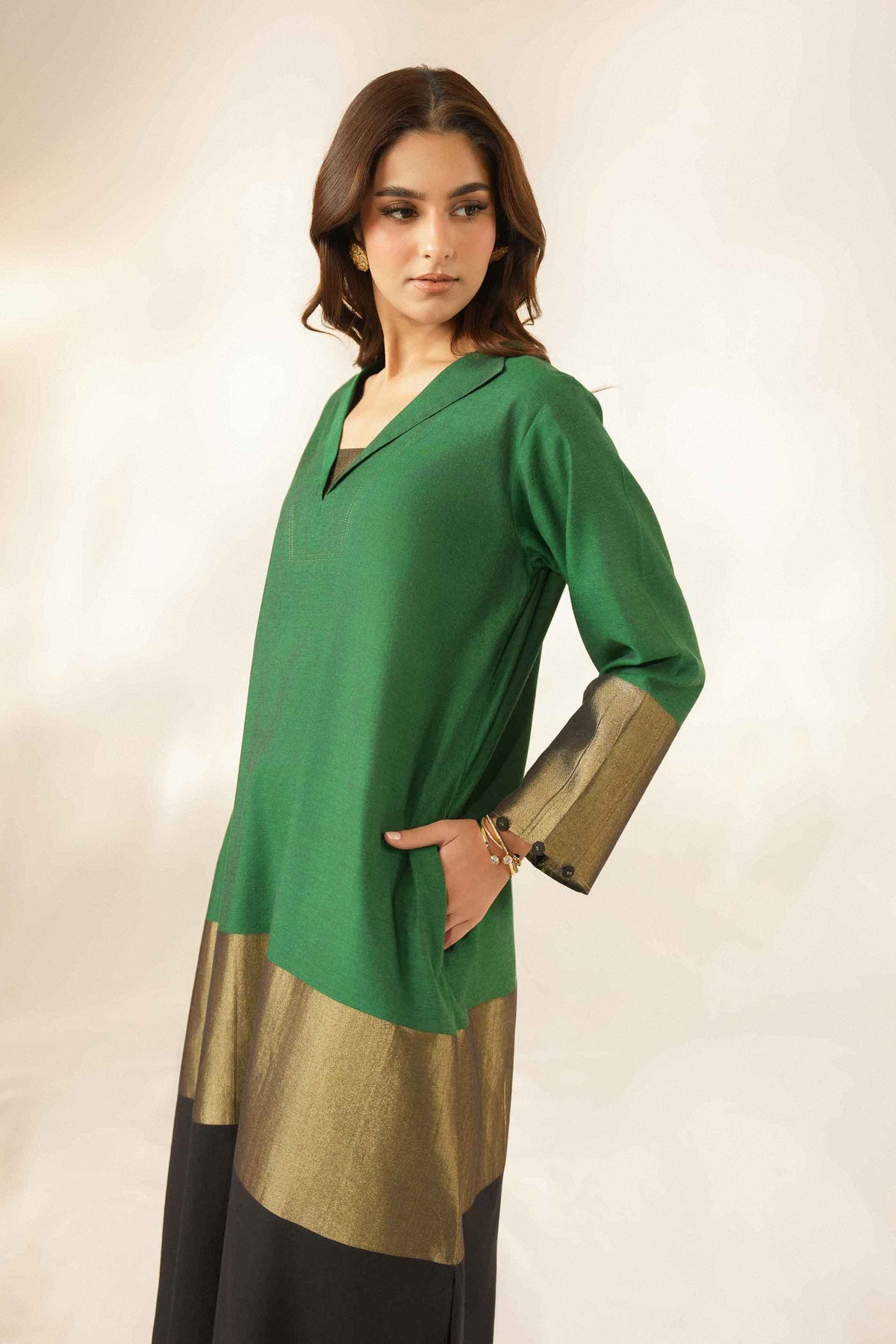 2 Piece - Printed Suit - ST2STE-LUXE26WV1-32  for Women - Pret Collection | Nishat | Shop Online
