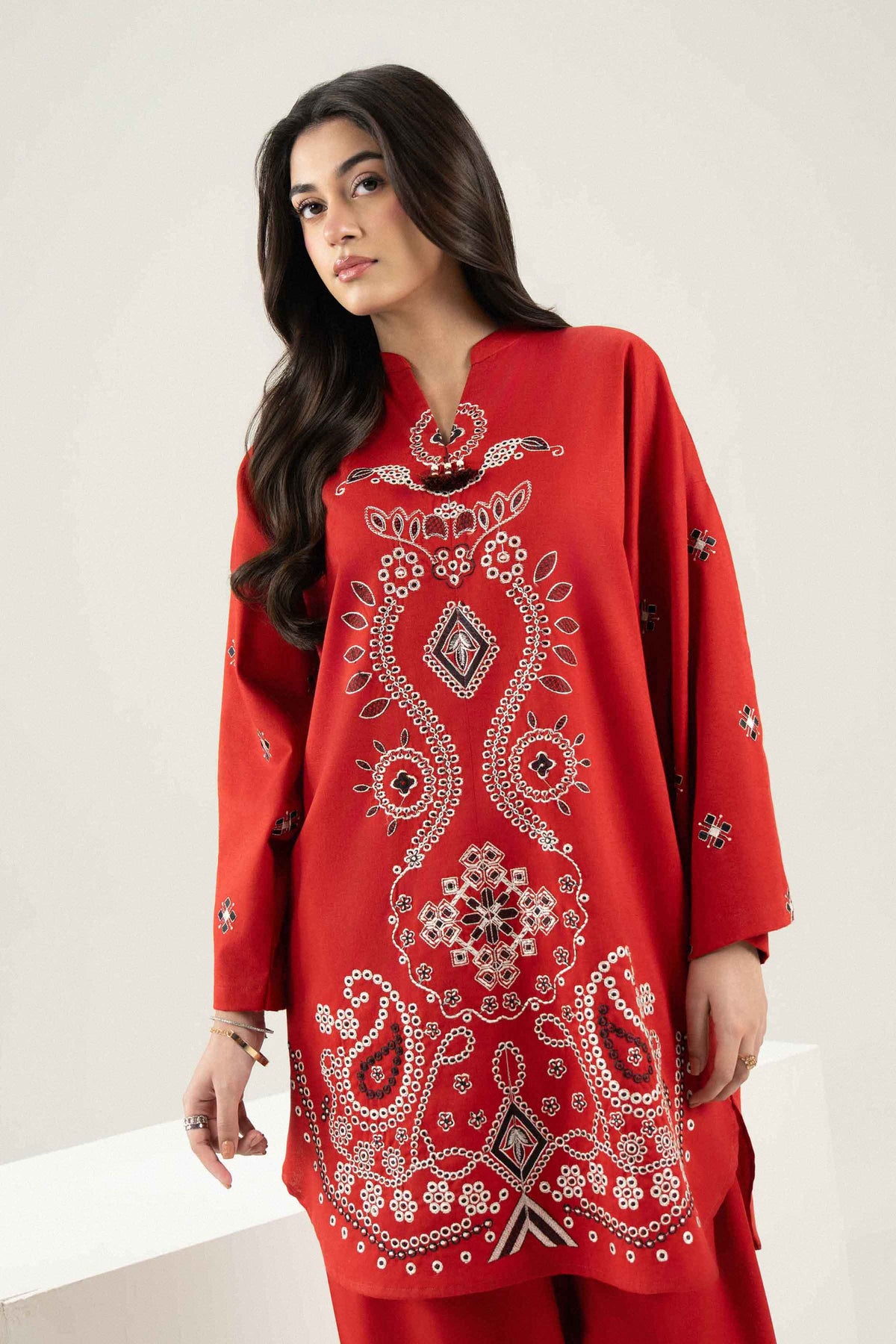 2 Piece - Embroidered Suit - ST2STE-PRET26WV1-1  for Women - Pret Collection | Nishat | Shop Online