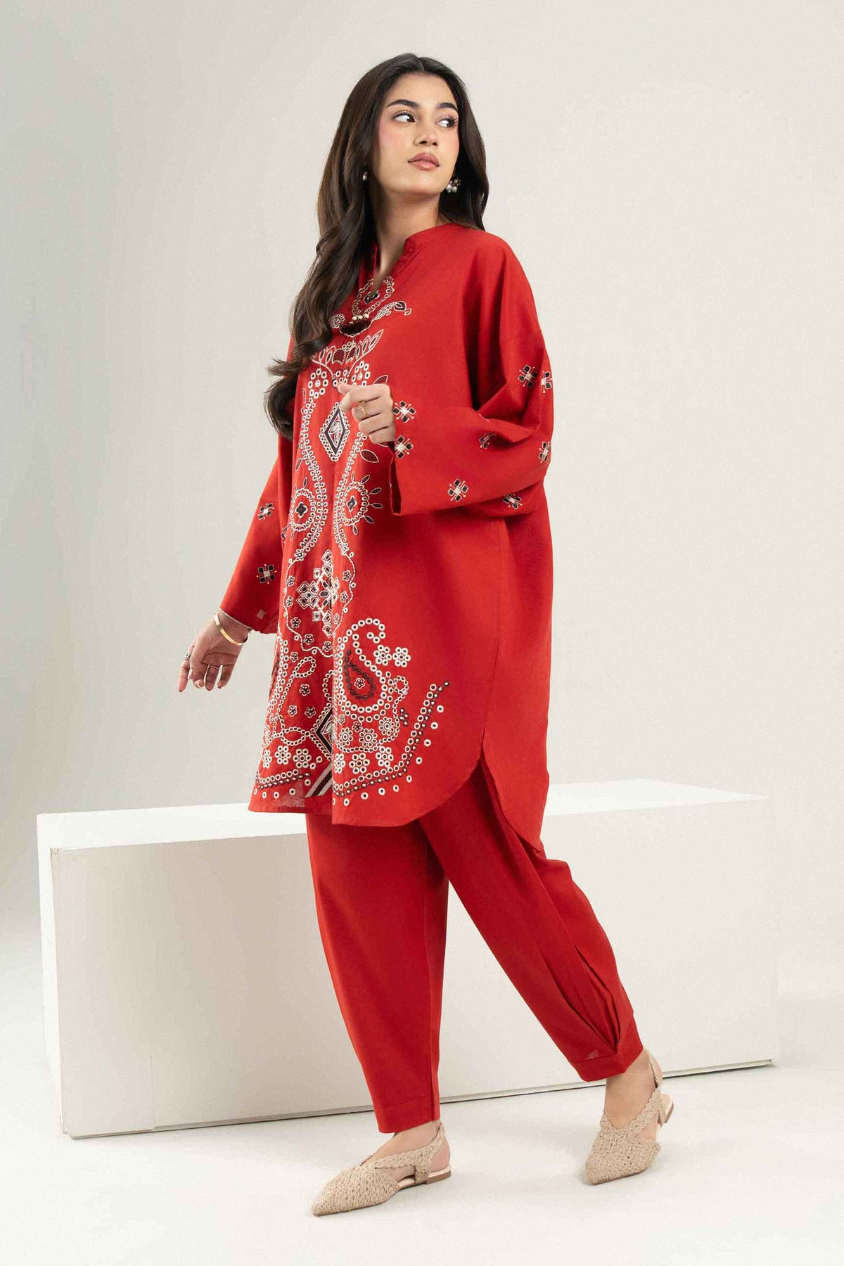 2 Piece - Embroidered Suit - ST2STE-PRET26WV1-1  for Women - Pret Collection | Nishat | Shop Online