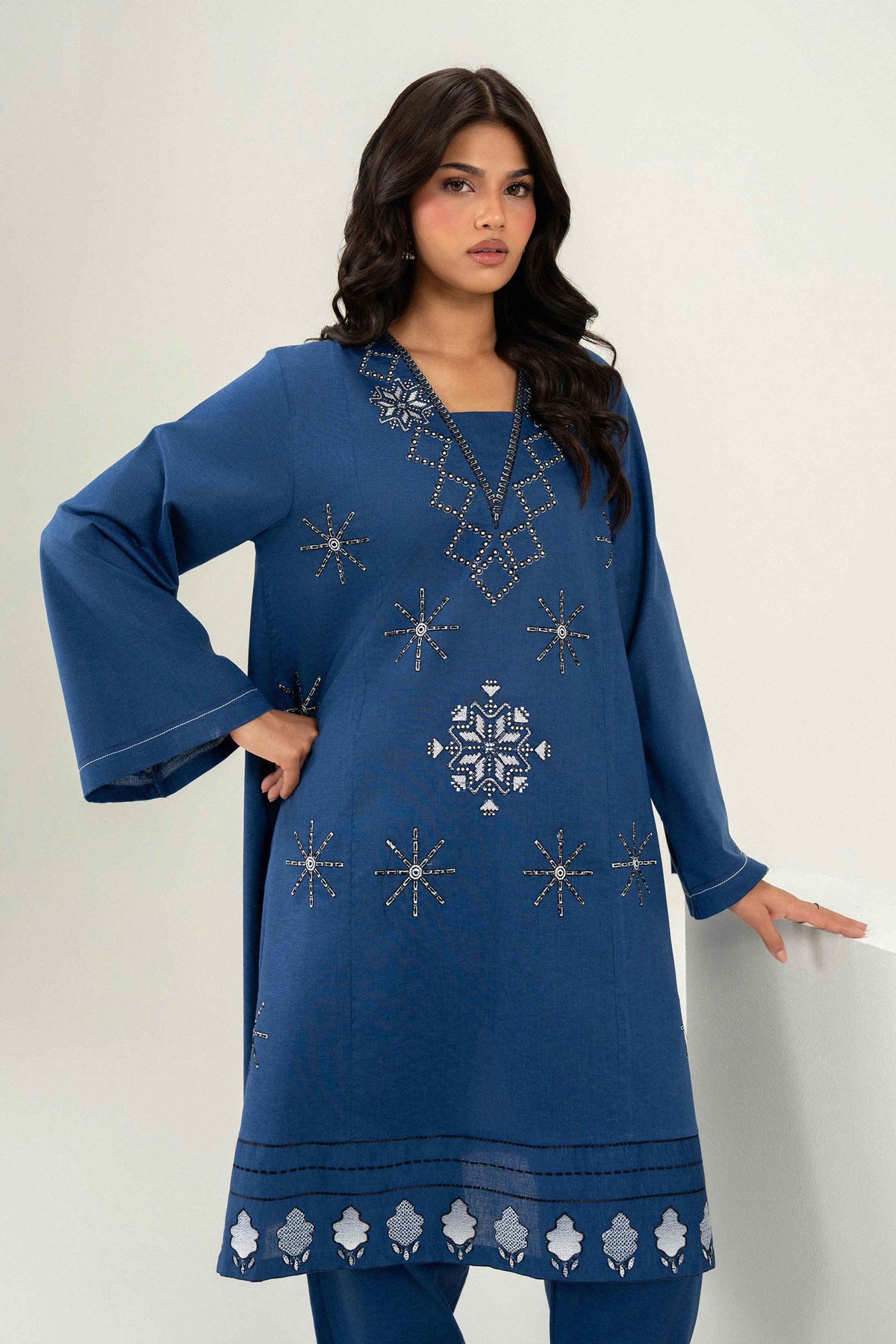 2 Piece - Embroidered Suit - ST2STE-PRET26WV1-2 for Women - Pret Collection | Nishat | Shop Online 