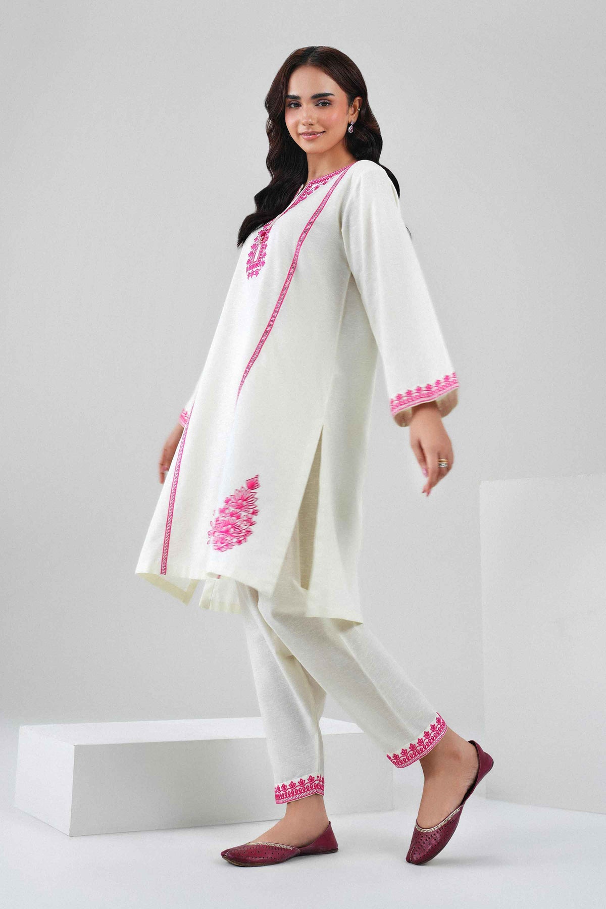 2 Piece - Embroidered Suit - ST2STE-PRET26WV2-16 for Women - Pret Collection | Nishat | Shop Online 