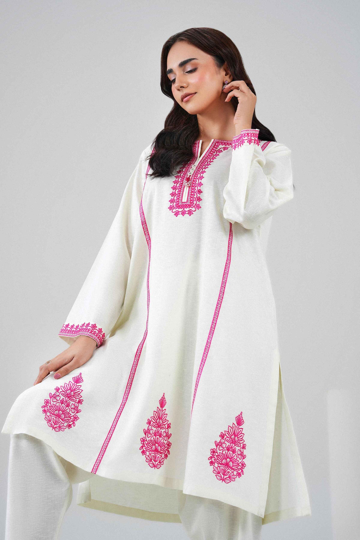 2 Piece - Embroidered Suit - ST2STE-PRET26WV2-16 for Women - Pret Collection | Nishat | Shop Online 