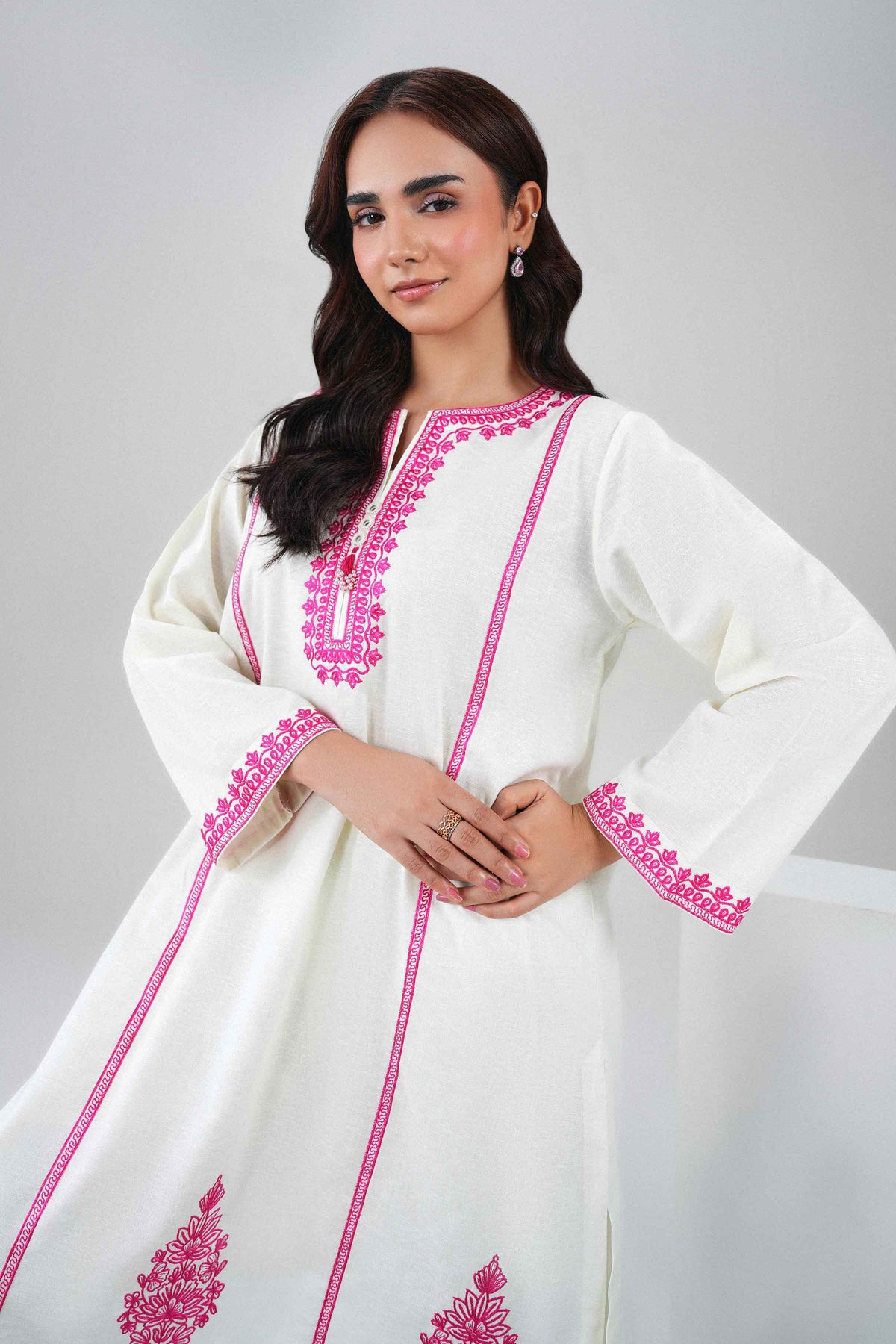 2 Piece - Embroidered Suit - ST2STE-PRET26WV2-16 for Women - Pret Collection | Nishat | Shop Online 