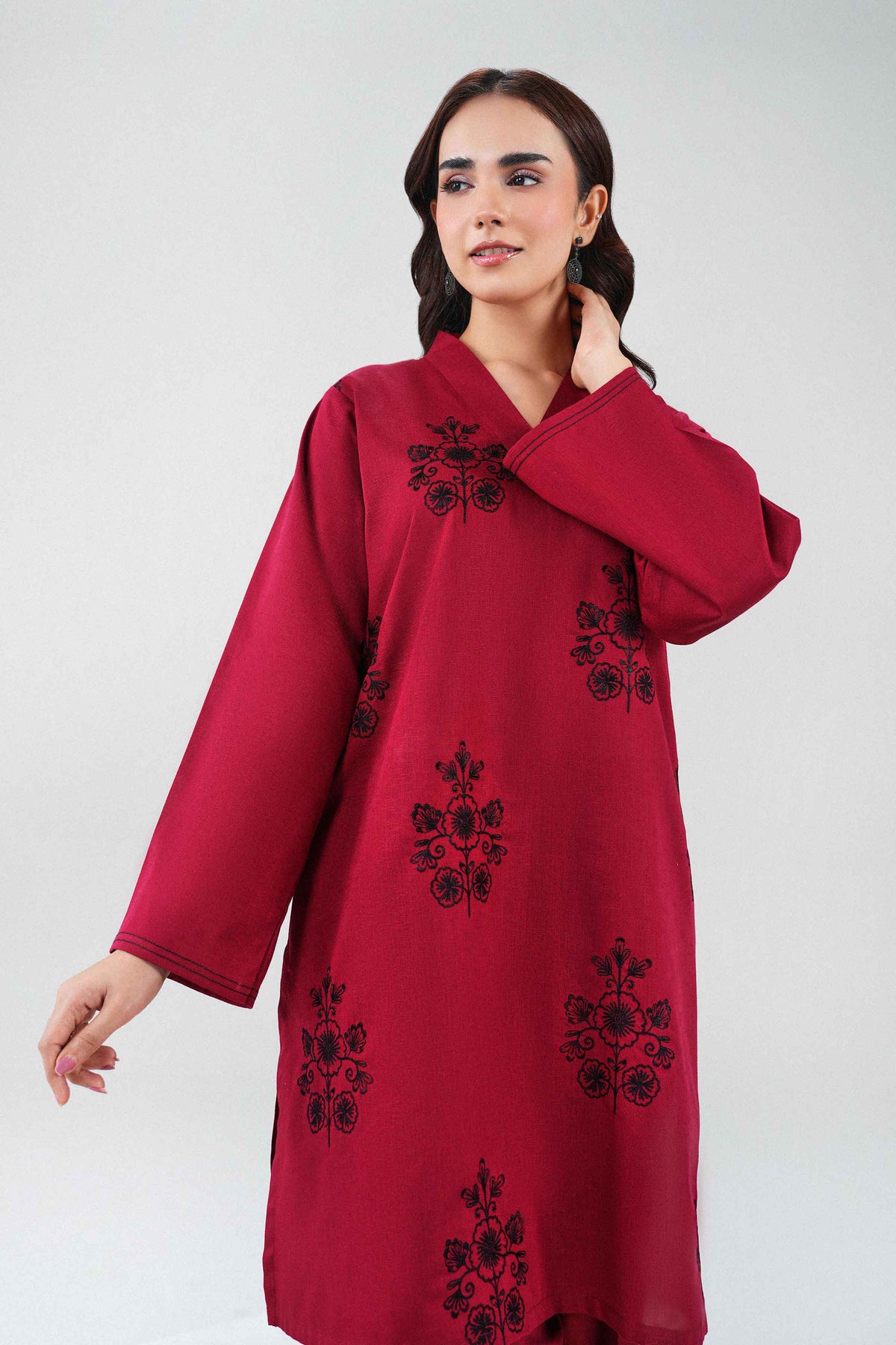 2 Piece - Embroidered Suit - ST2STE-PRET26WV2-20