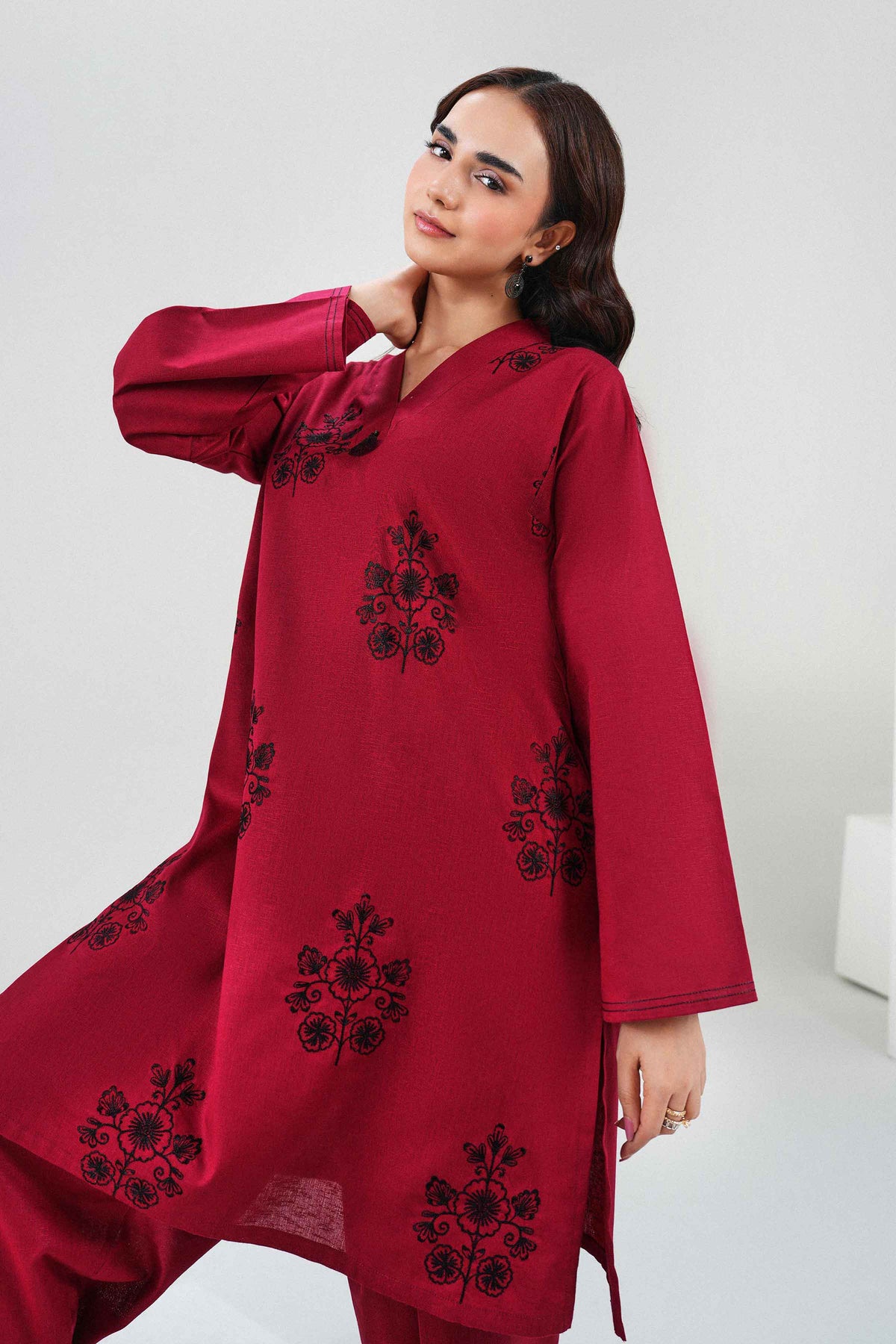 2 Piece - Embroidered Suit - ST2STE-PRET26WV2-20