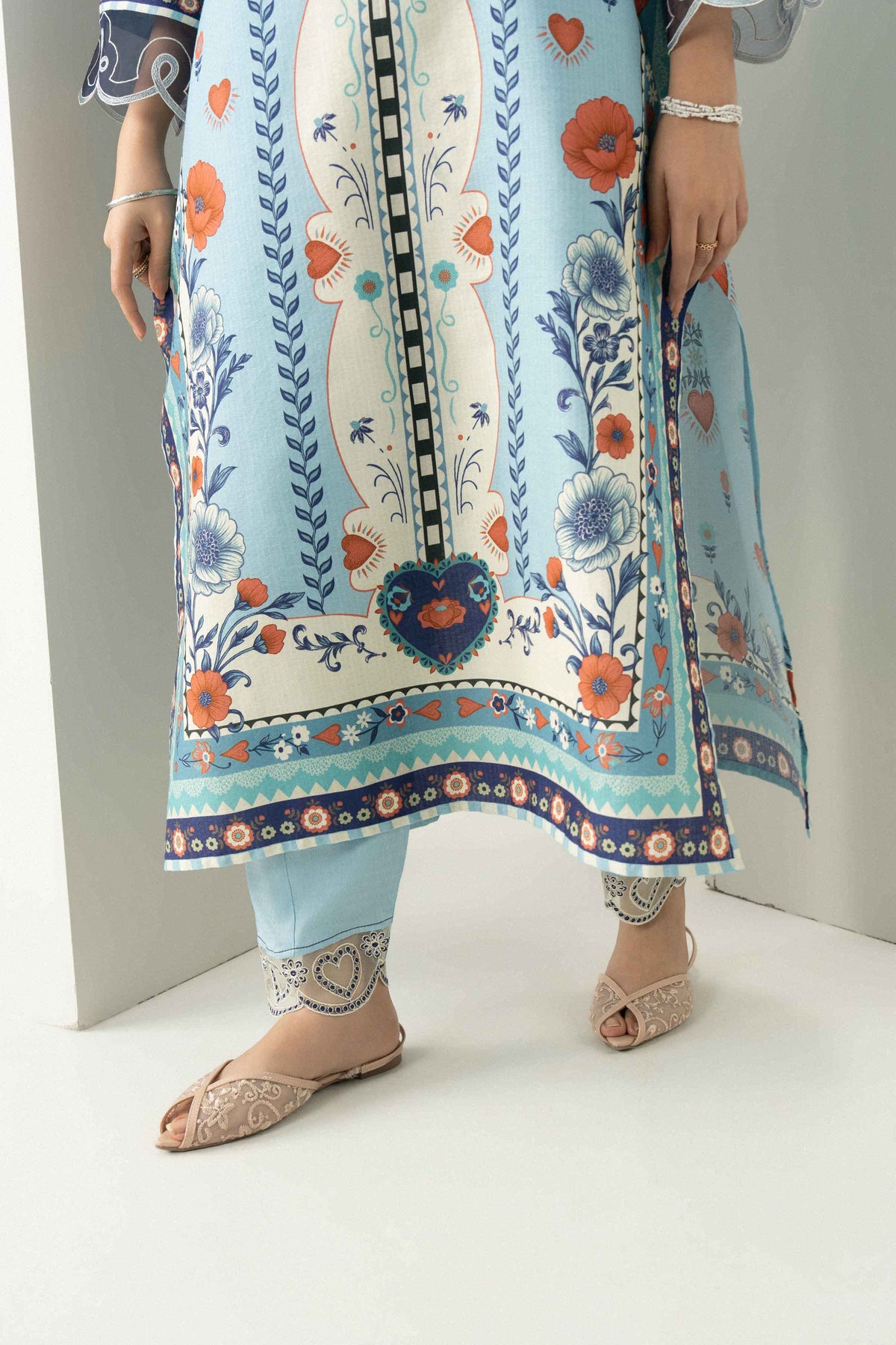 2 Piece - Printed Embroidered Suit - ST2STE-PRET26WV2-26 for Women - Pret Collection | Nishat | Shop Online