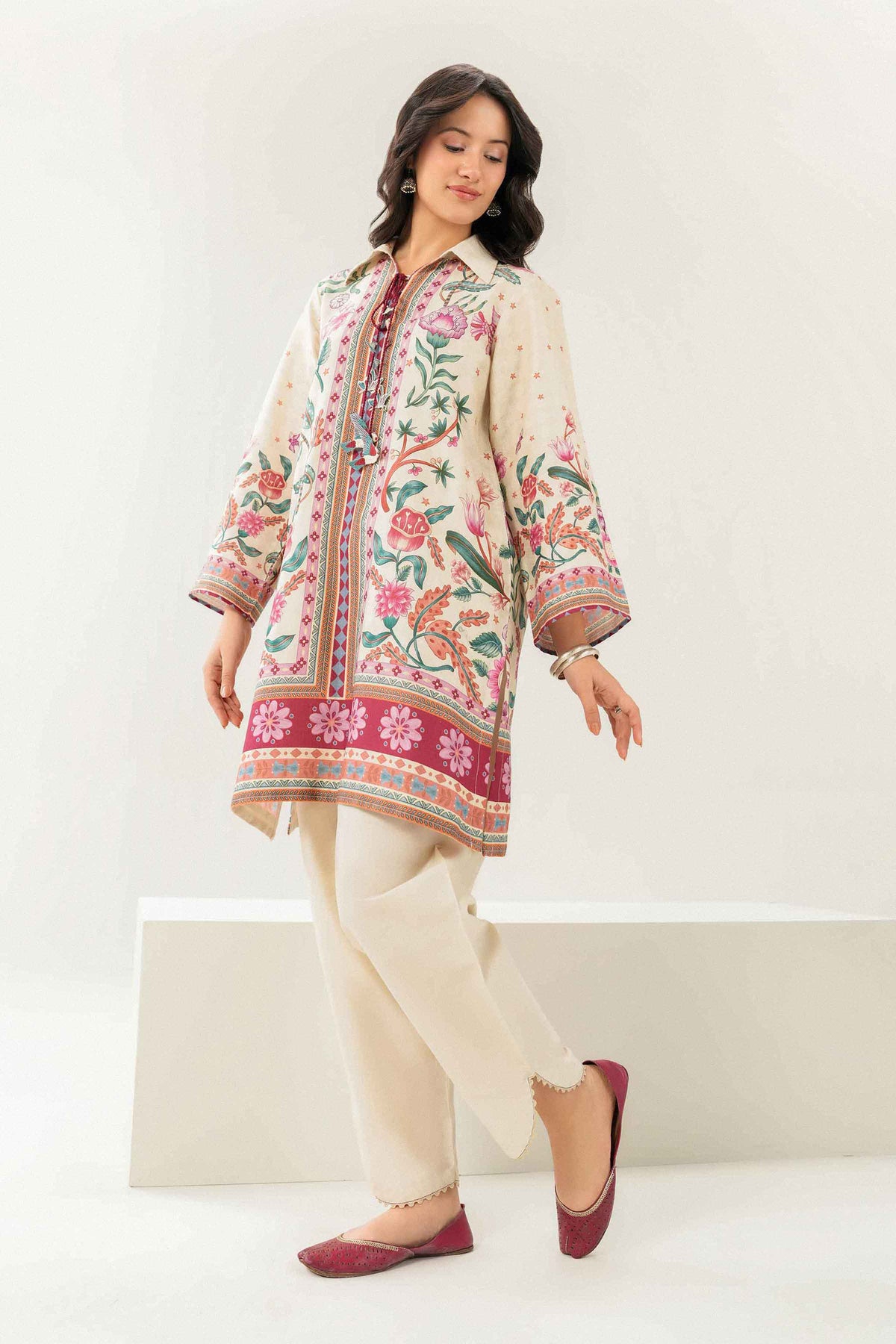 2 Piece - Printed Suit - ST2STE-PRET26WV2-27 for Women - Pret Collection | Nishat | Shop Online