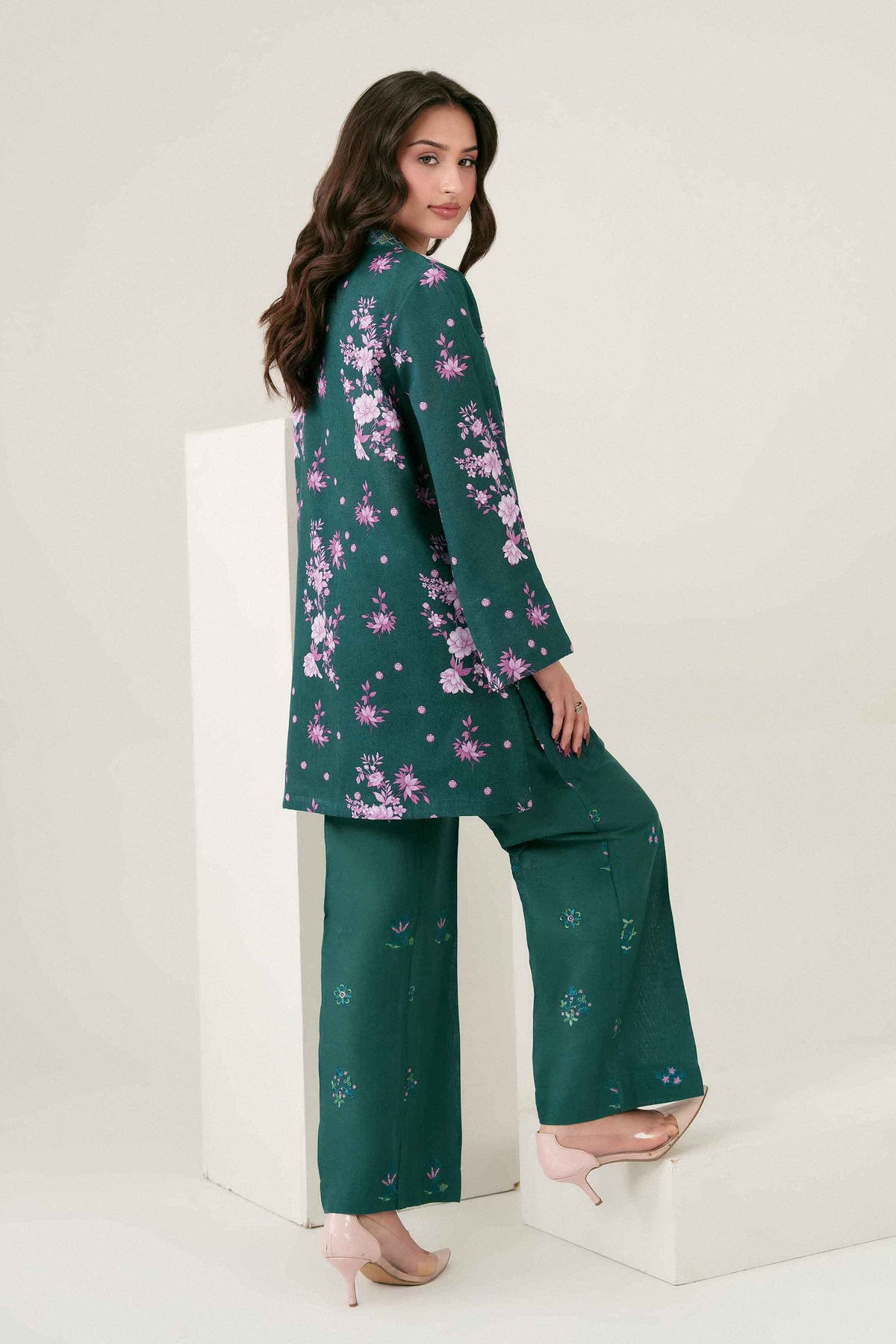 2 Piece - Printed Embroidered Suit - ST2STE-PRET26WV2-41 for Women - Pret Collection | Nishat | Shop Online