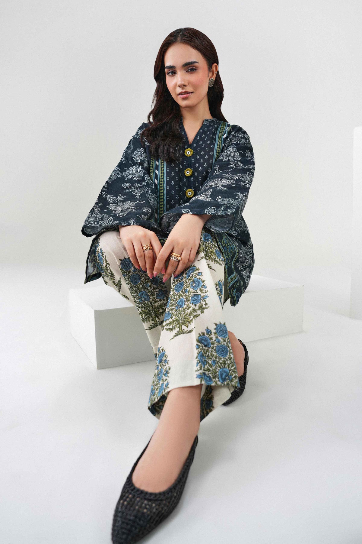 2 Piece - Printed Suit - ST2STE-PRET26WV2-44 for Women - Pret Collection | Nishat | Shop Online 