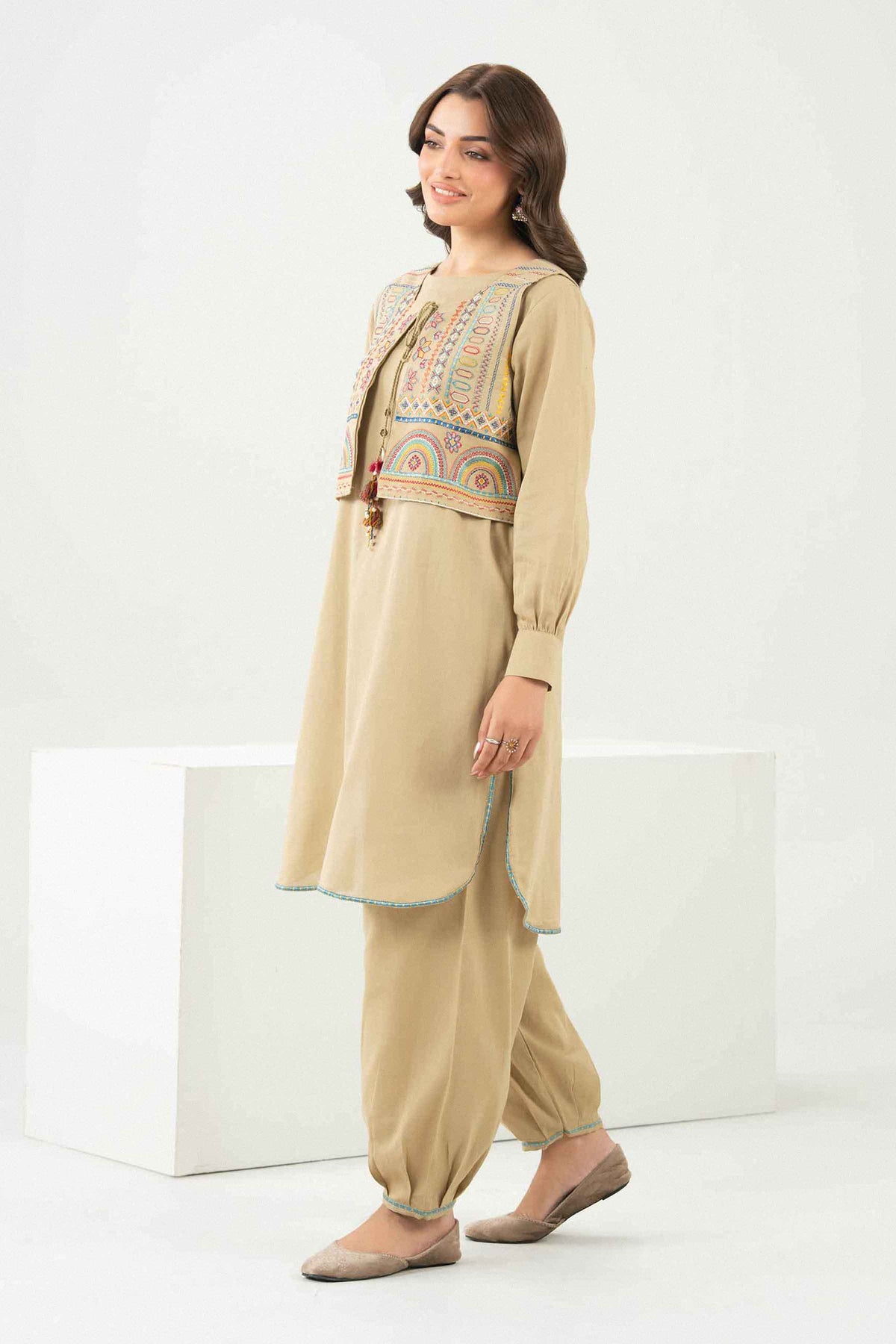 3 Piece - Embroidered Suit - ST2STE-PRET26WV2-48 for Women - Pret Collection | Nishat | Shop Online