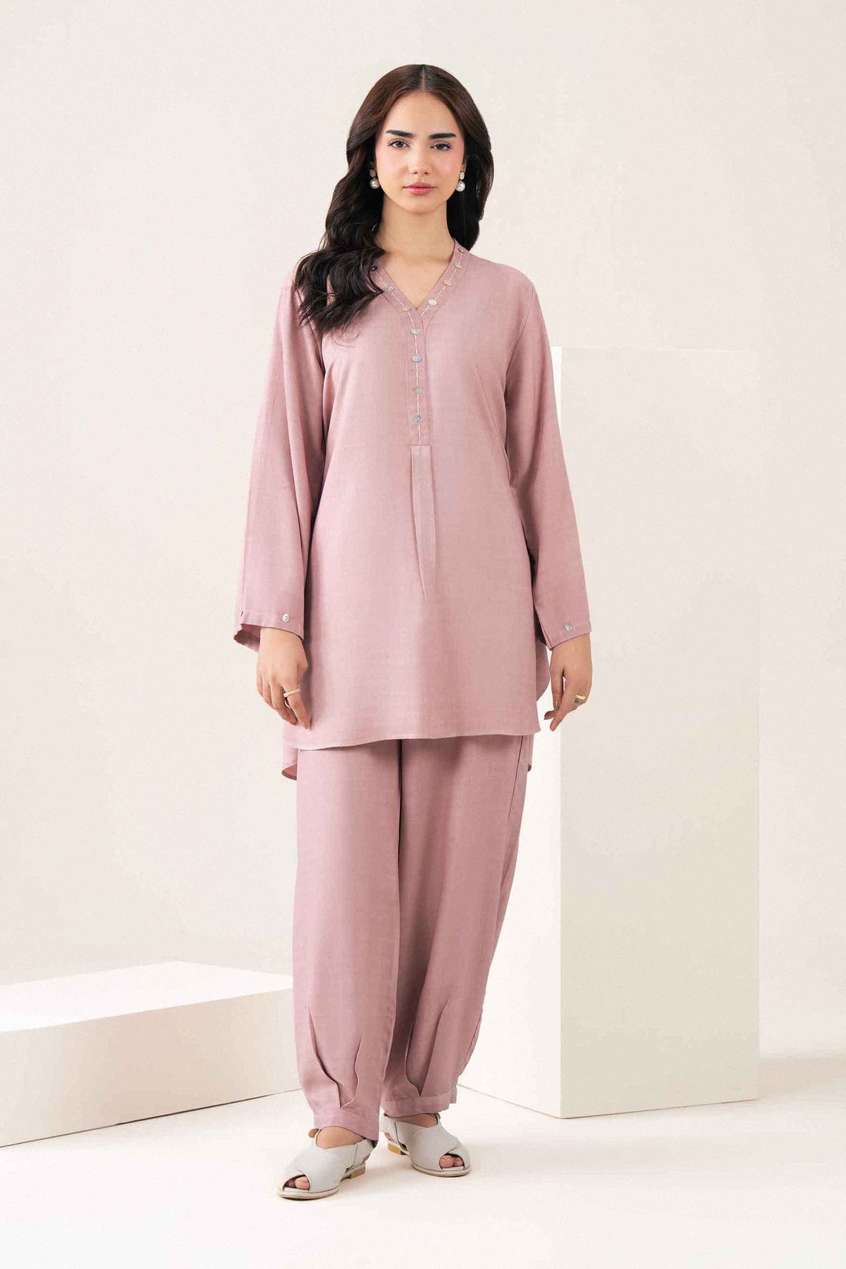 2 Piece - Solid Suit - ST2STE-PRET26WV2-57 for Women - Pret Collection | Nishat | Shop Online