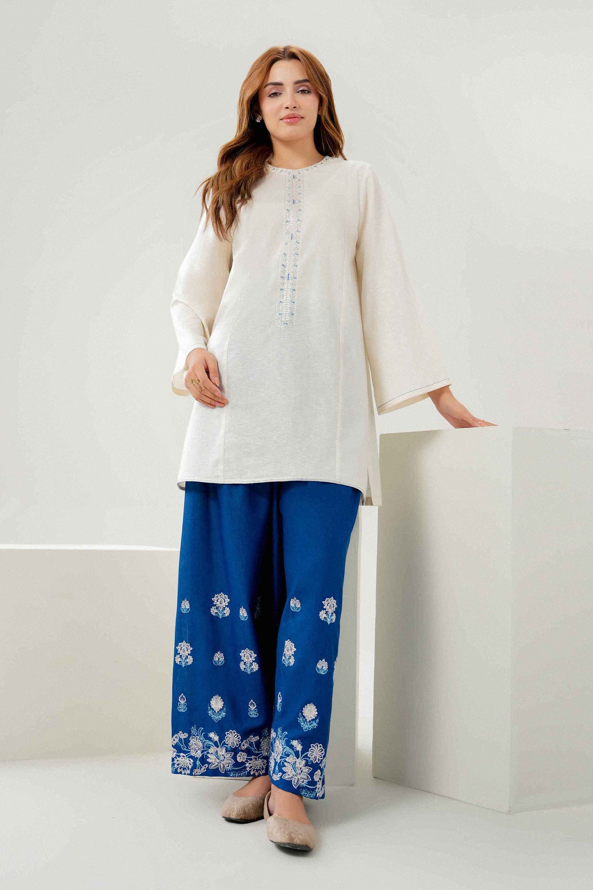 2 PIECE - EMBROIDERED SUIT - ST2STE-PRET26WV3-1 for Women - Pret Collection | Nishat | Shop Online