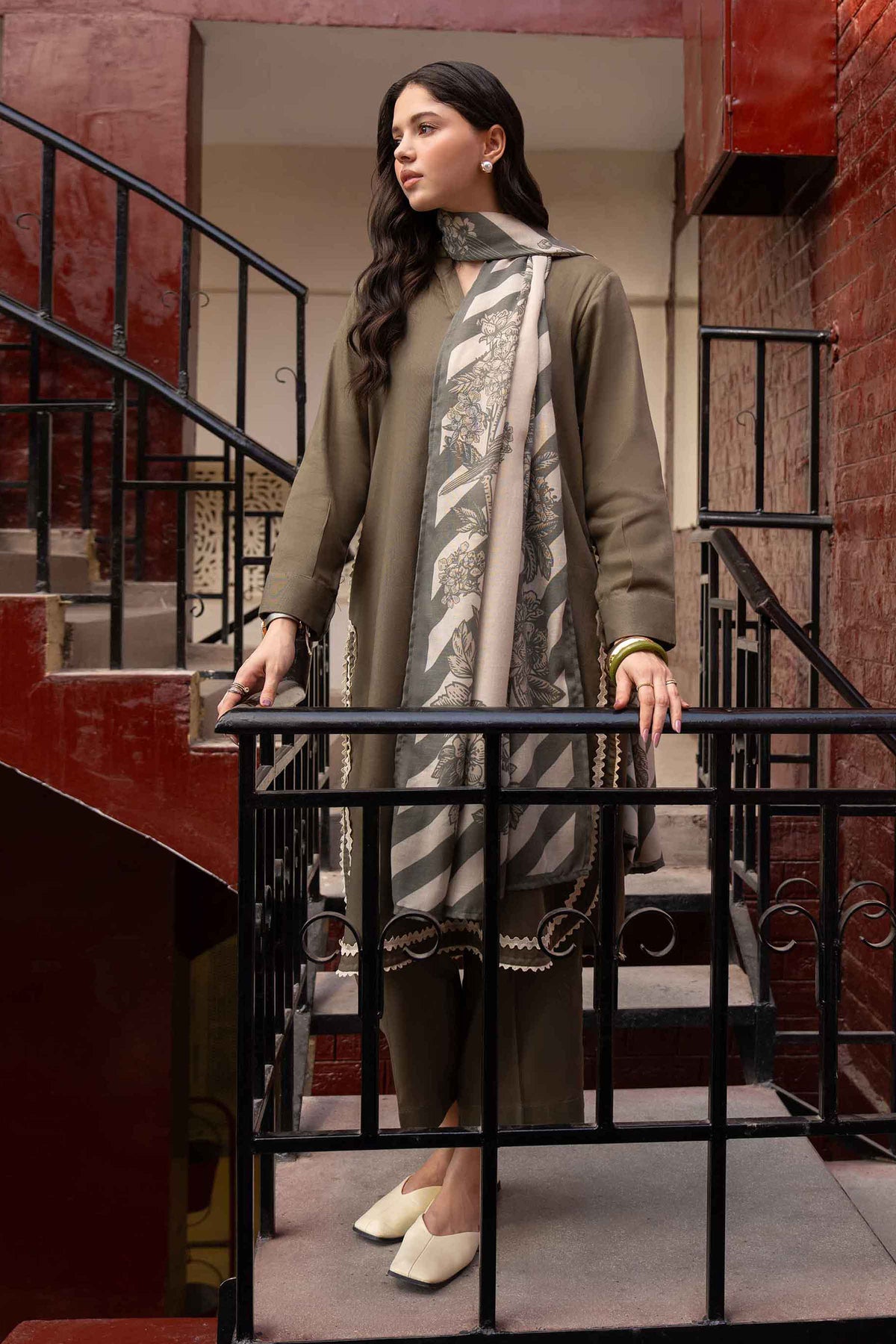 3 Piece - Printed Suit - ST3P-PRET26WV2-4 for Women - Pret Collection | Nishat | Shop Online
