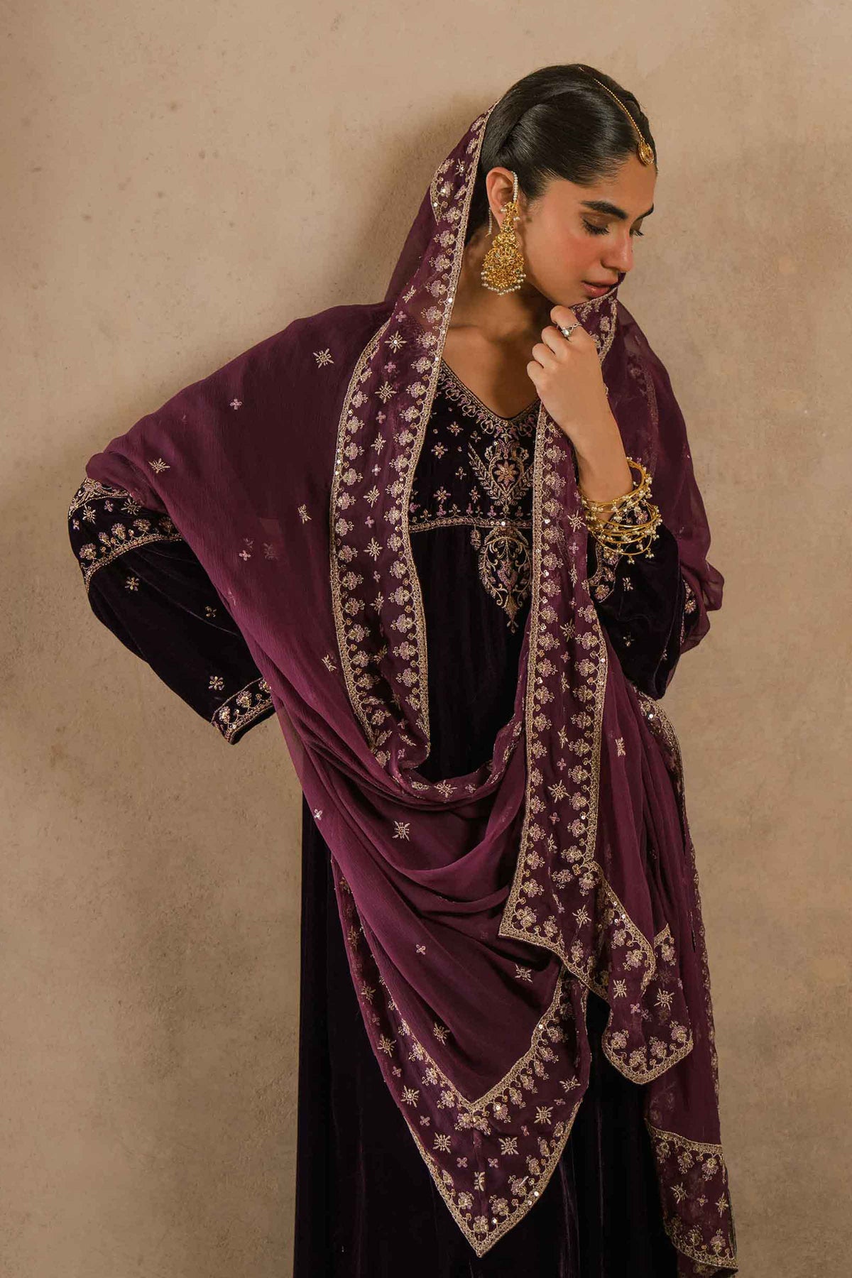3 Piece - Embroidered Suit - ST3PE-LUXE26WV1-12  for Women - Pret Collection | Nishat | Shop Online