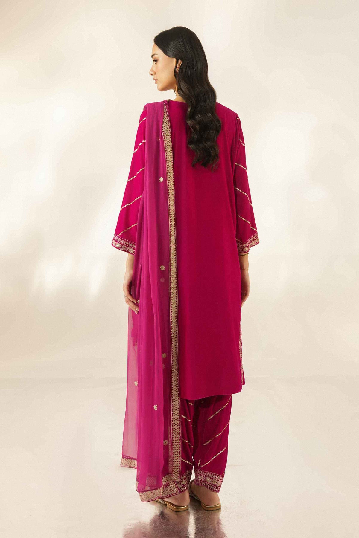 3 Piece - Embroidered Suit - ST3PE-LUXE26WV1-13  for Women - Pret Collection | Nishat | Shop Online