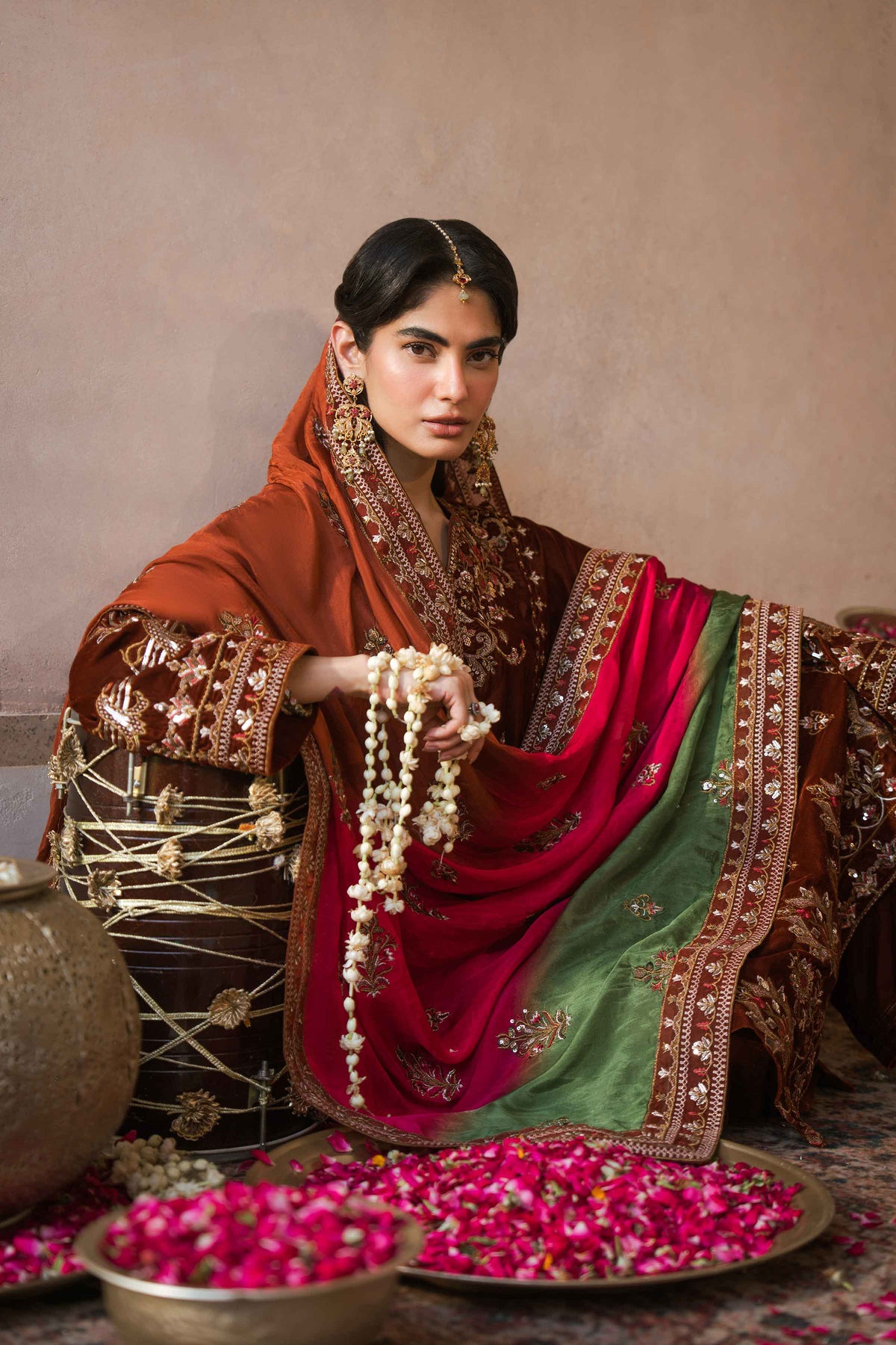 3 PIECE - EMBROIDERED SUIT - ST3PE-LUXE26WV1-43