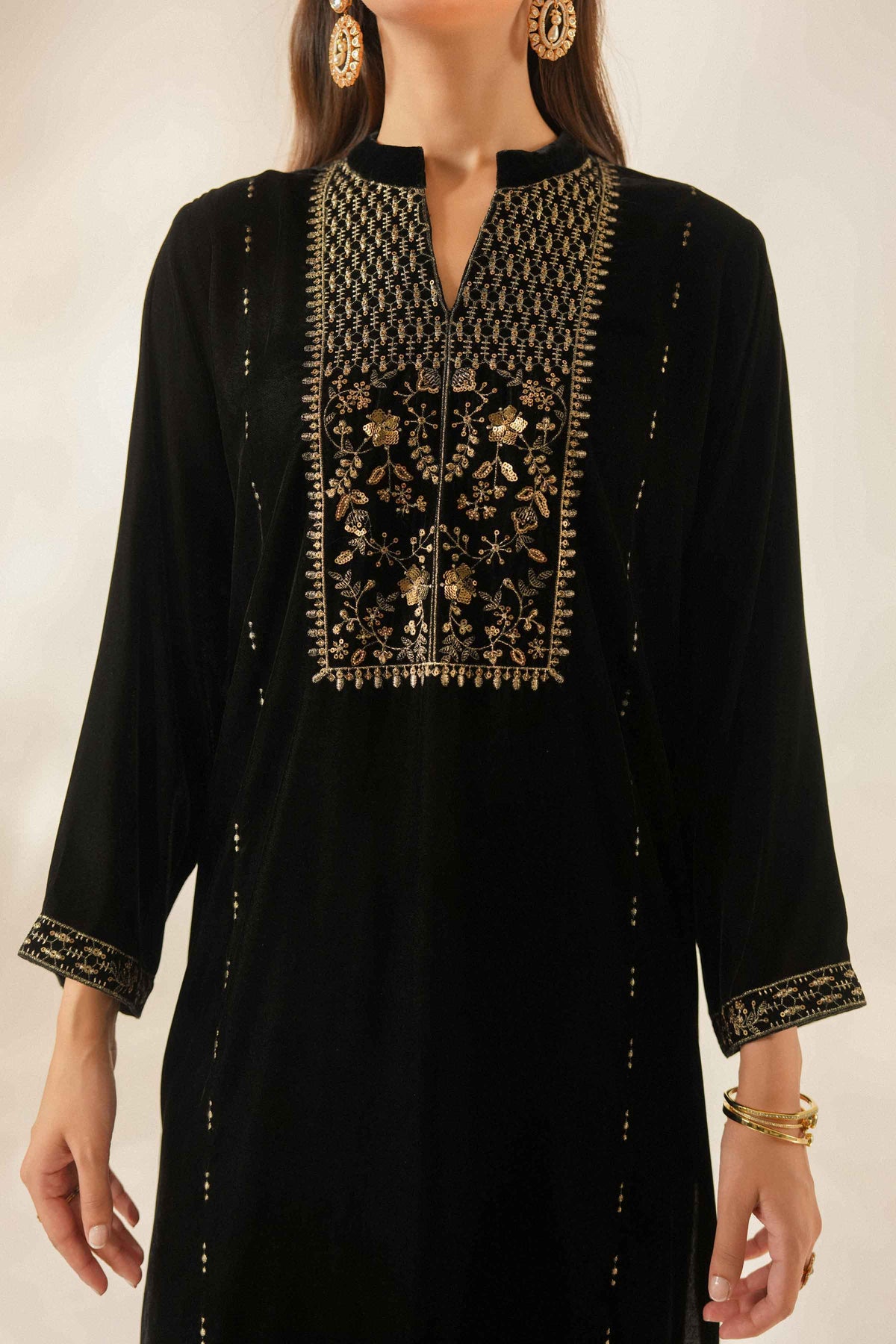 3 Piece - Embroidered Suit - ST3PE-LUXE26WV1-57 for Women - Pret Collection | Nishat | Shop Online 