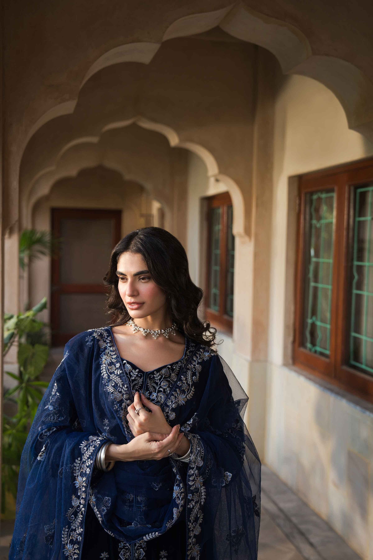 3 Piece - Embroidered Suit - ST3PE-LUXE26WV1-8