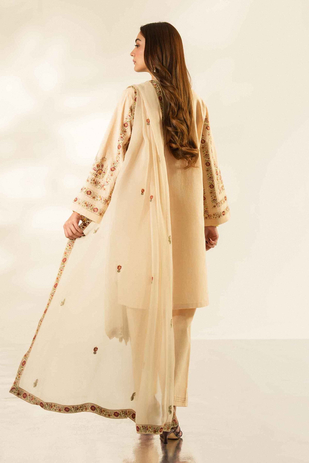 3 Piece - Embroidered Suit - ST3PE-LUXE26WV3-51