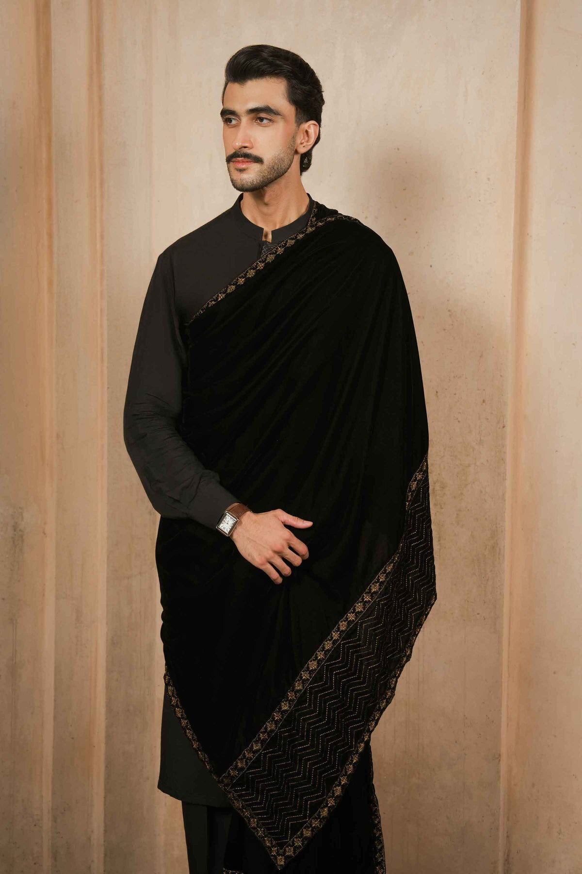 Embroidered Shawl - ST3PE-NAQ26WV1-10 A  for Women - Pret Collection | Nishat | Shop Online