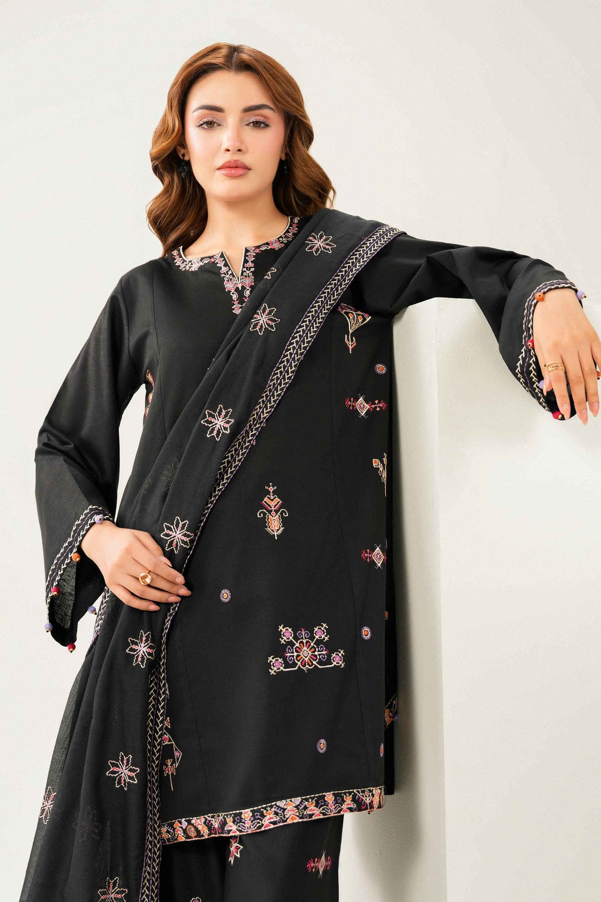 3 Piece - Embroidered Suit - ST3PE-PRET26WV2-32  for Women - Pret Collection | Nishat | Shop Online