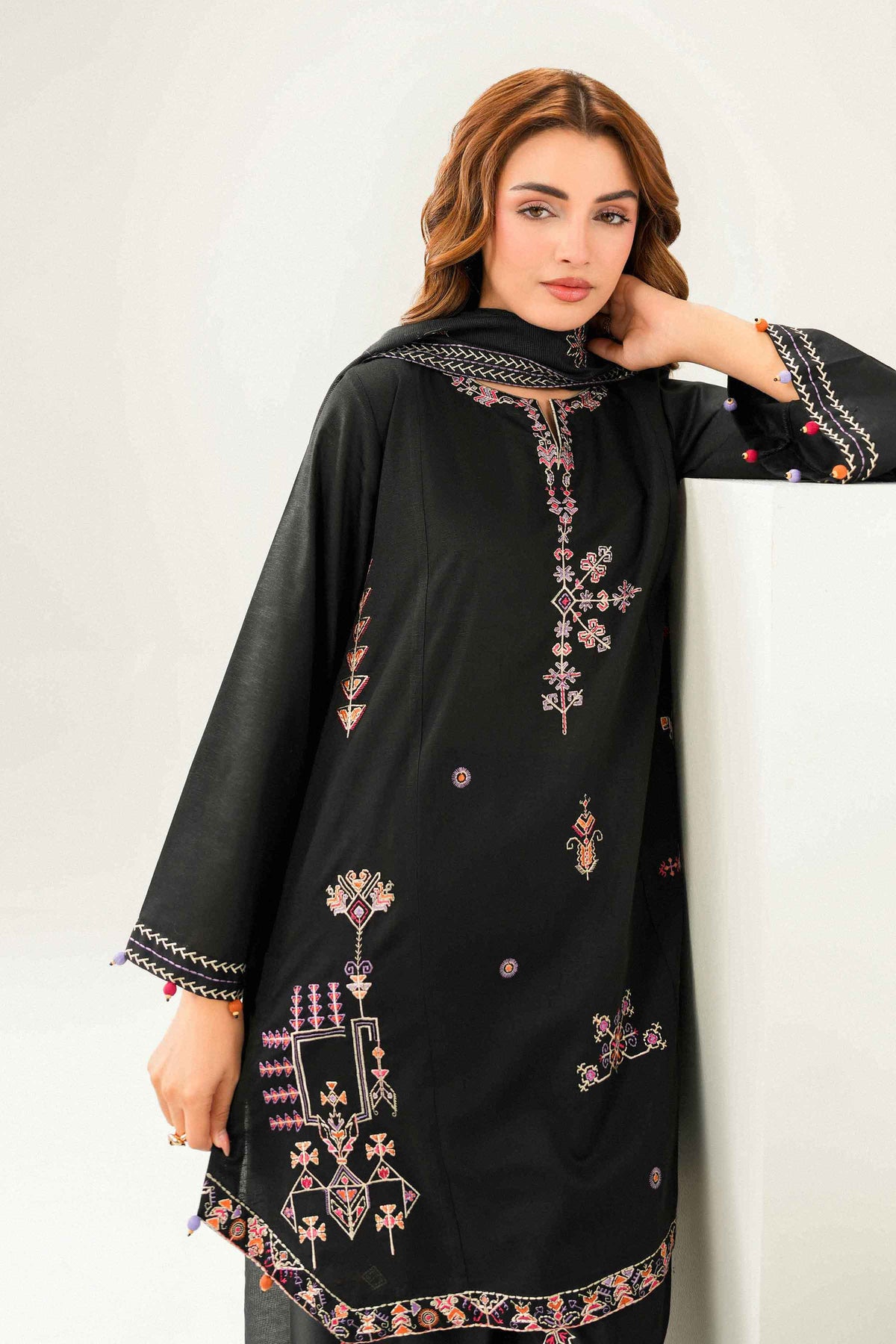 3 Piece - Embroidered Suit - ST3PE-PRET26WV2-32  for Women - Pret Collection | Nishat | Shop Online