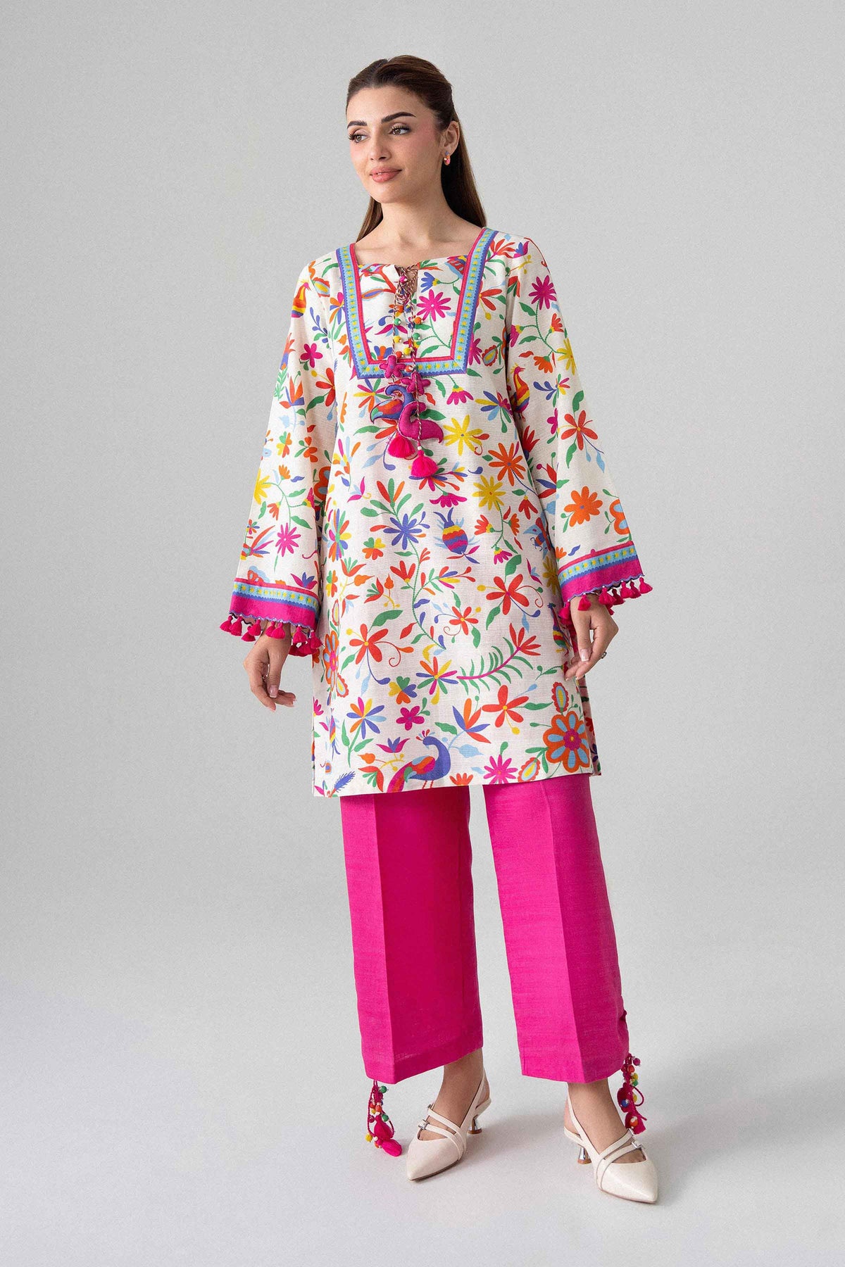 2 Piece - Printed Suit - U2ST-NISHA26WV1-12 for Women - Unstitched Collection | Nishat | Shop Online