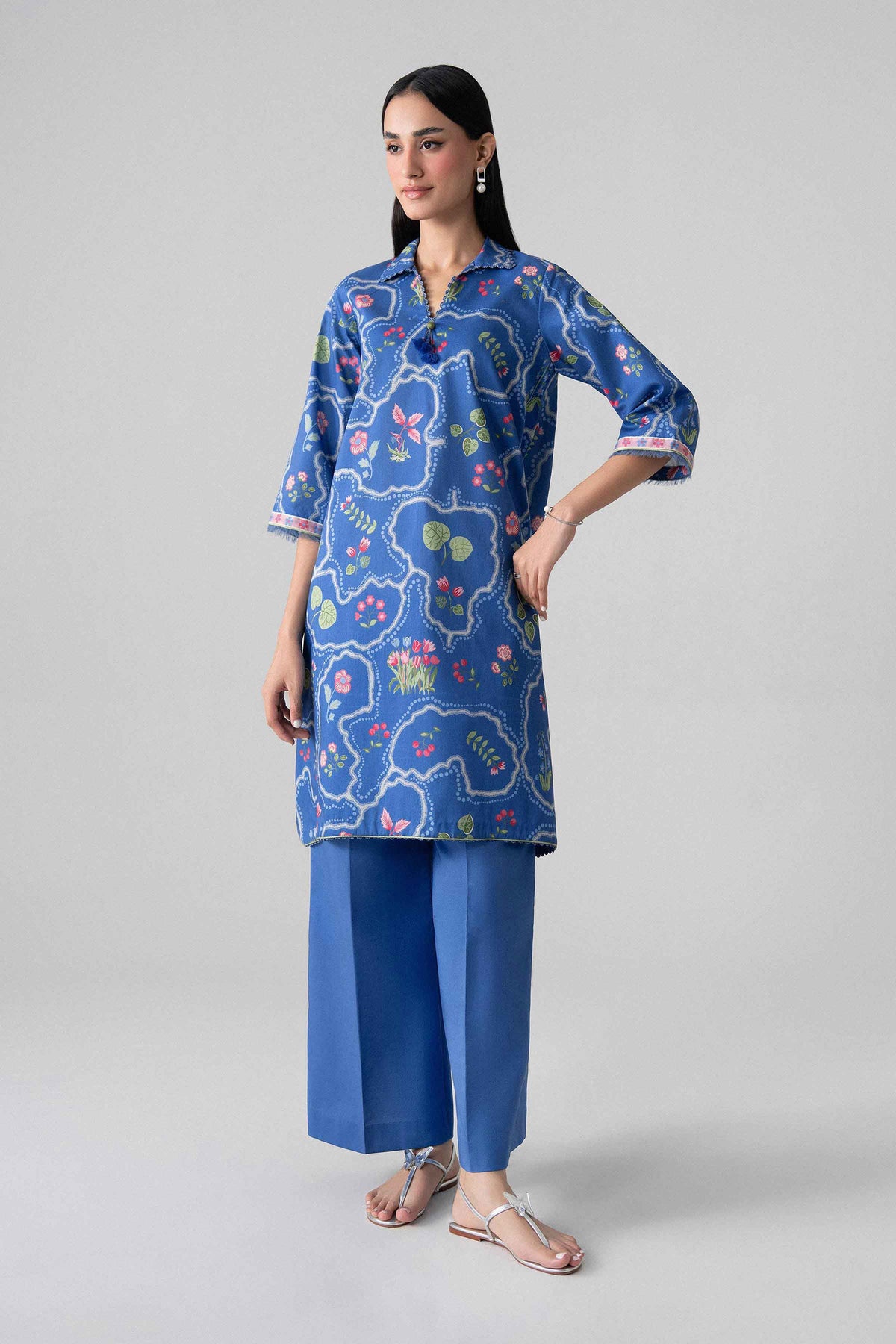 2 Piece - Printed Suit - U2ST-NISHA26WV1-22 for Women - Unstitched Collection | Nishat | Shop Online