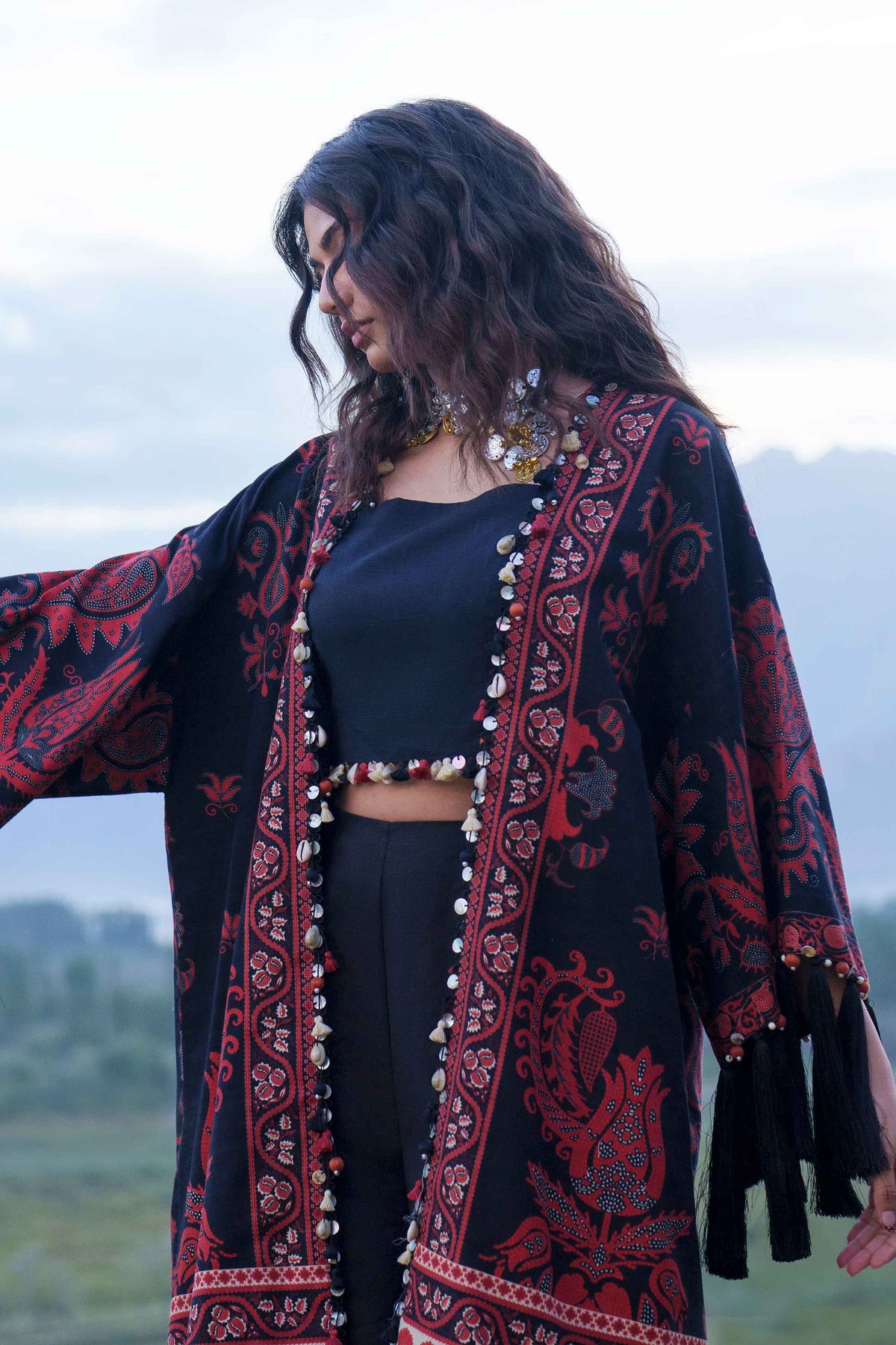 2 Piece - Digital Printed Suit - U2ST-NISHA26WV1-41