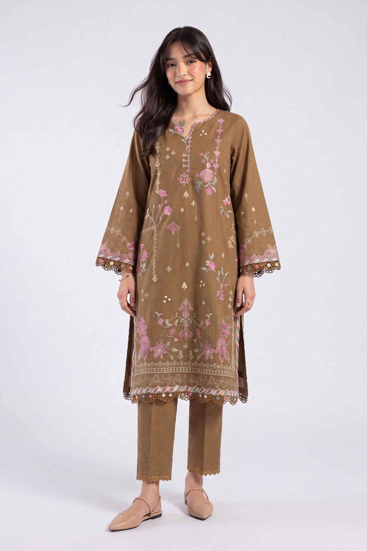 2 Piece - Embroidered Suit - U2STE-NISHA26WV1-72