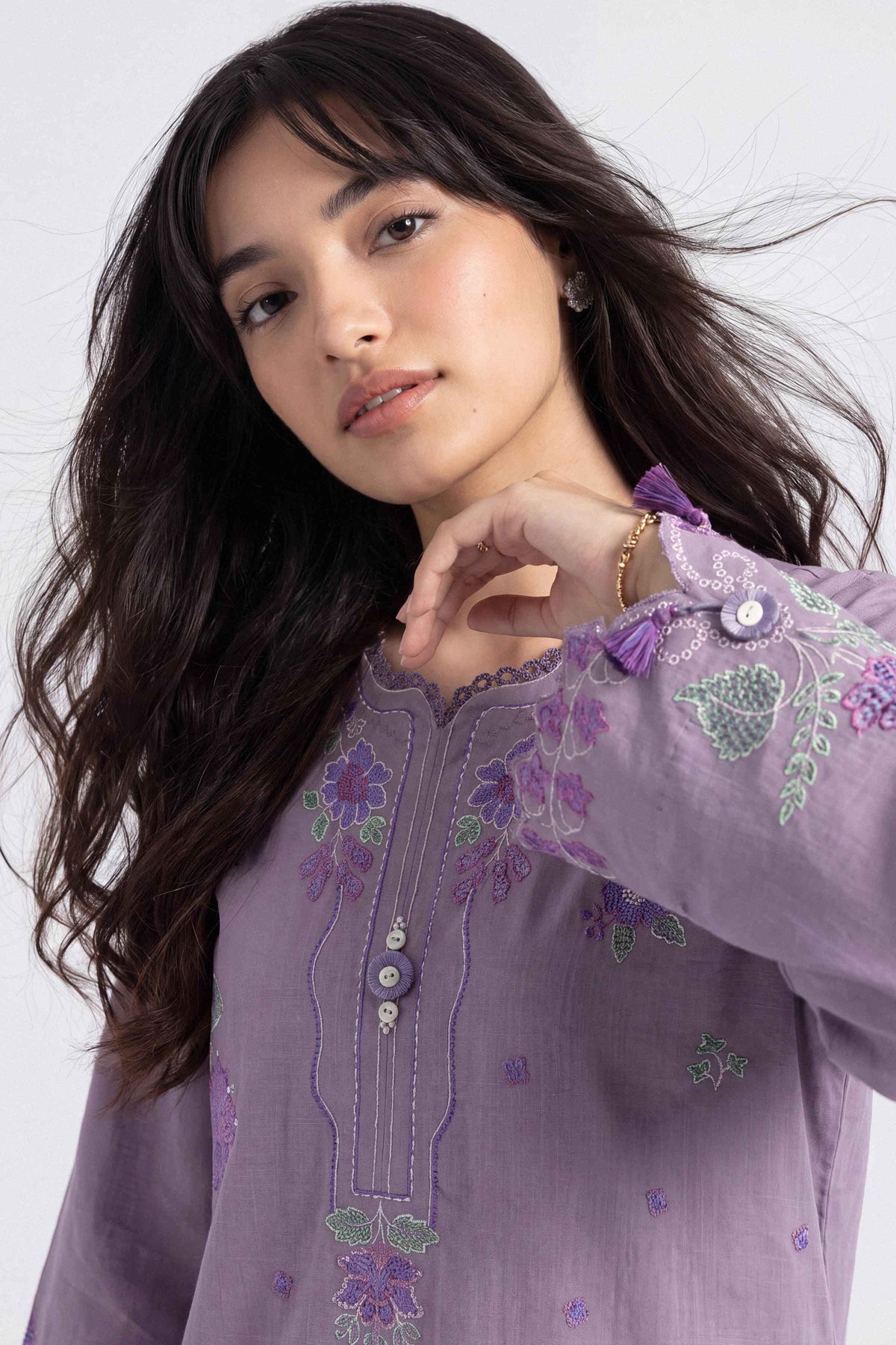 2 Piece - Embroidered Suit - U2STE-NISHA26WV1-87