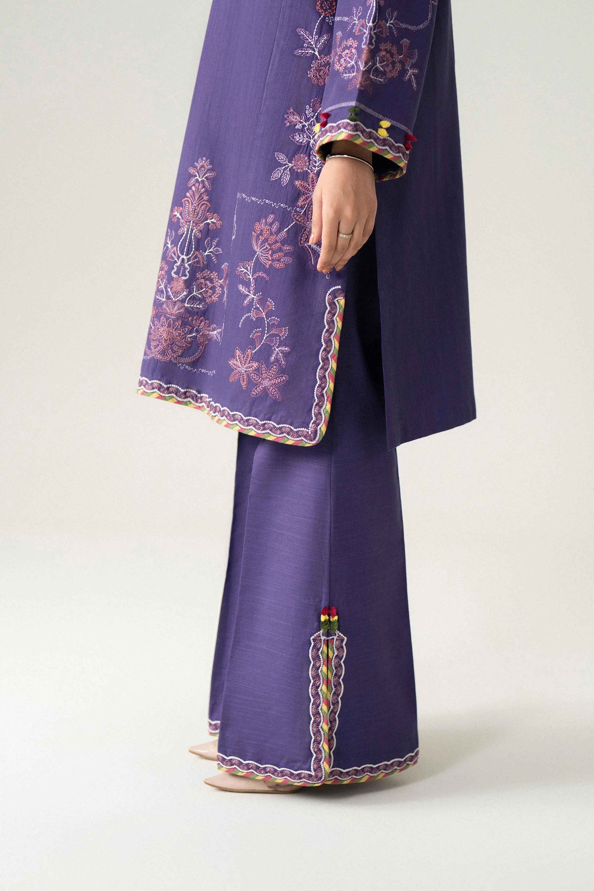 3 Piece - Printed Embroidered Suit - U3PE-NISHA26WV1-230