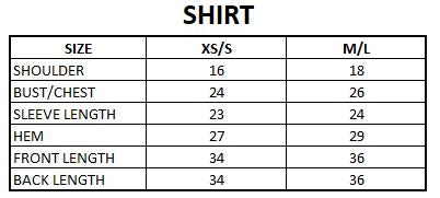 Size Guide