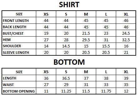 Size Guide