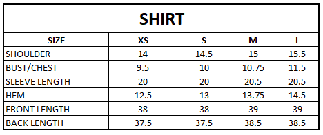 Size Guide