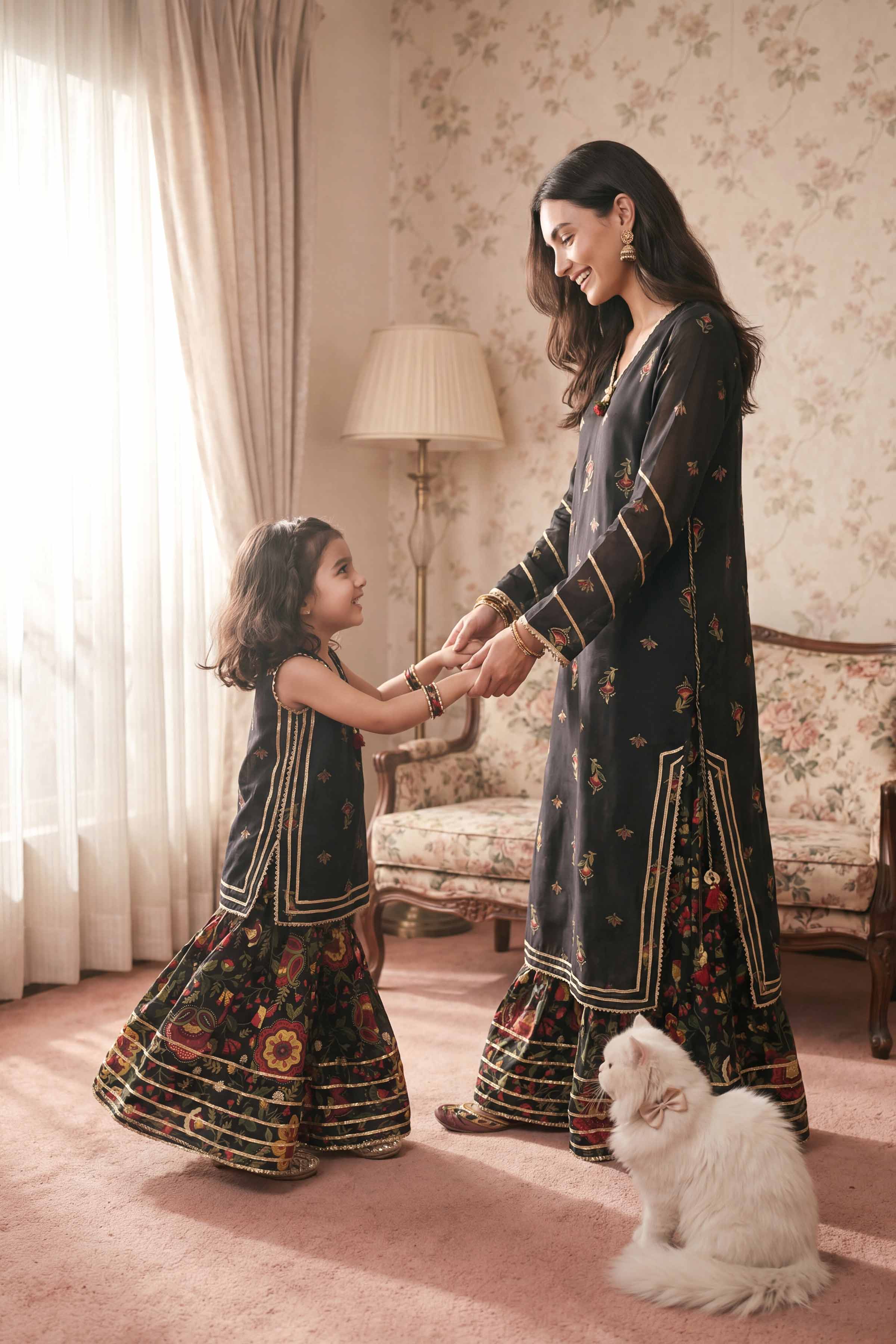 2 Piece - Printed Suit - PMD26-07 M